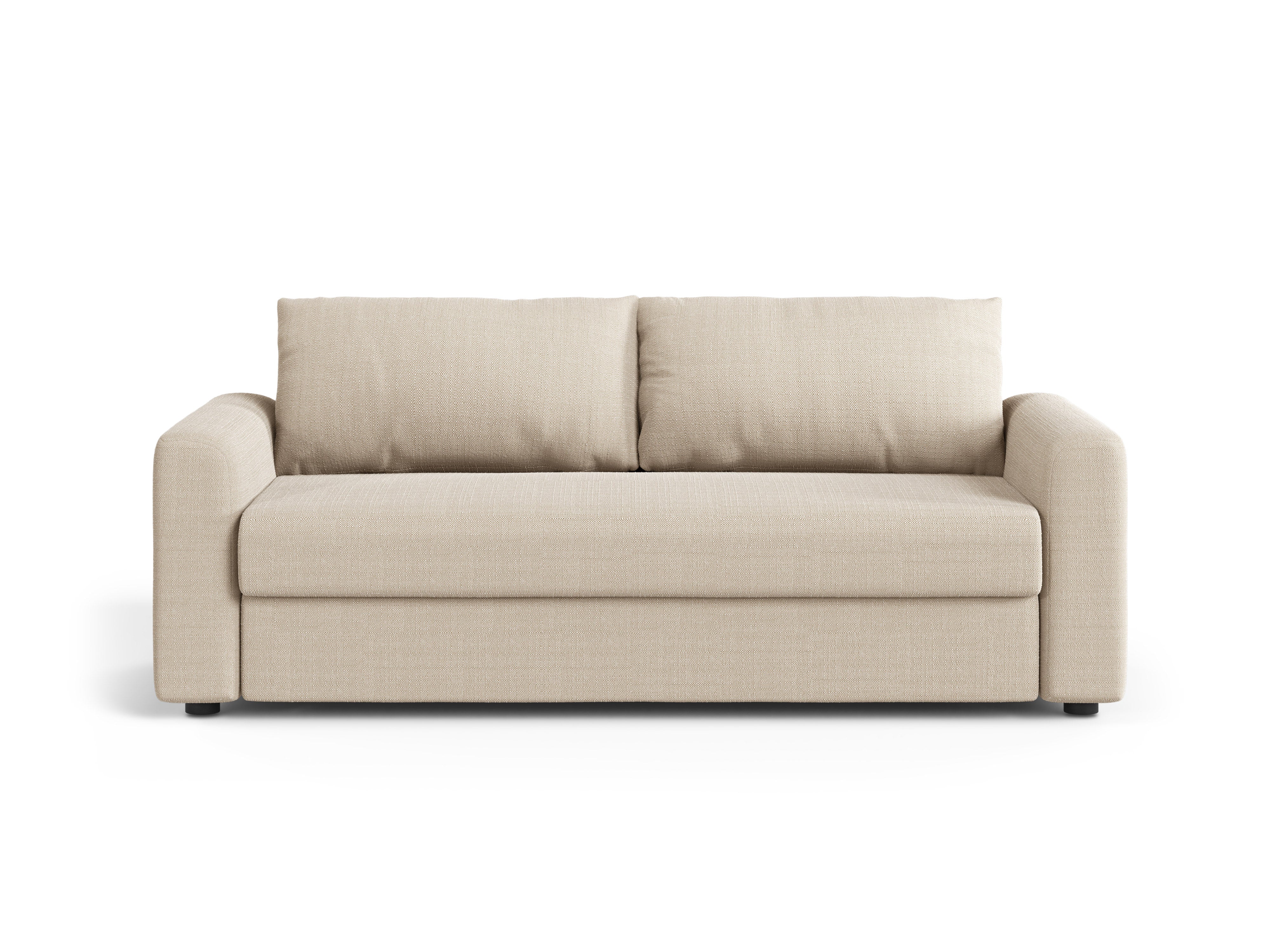 Sofa 3-osobowa z funkcją spania DAVID beżowy - Image 2