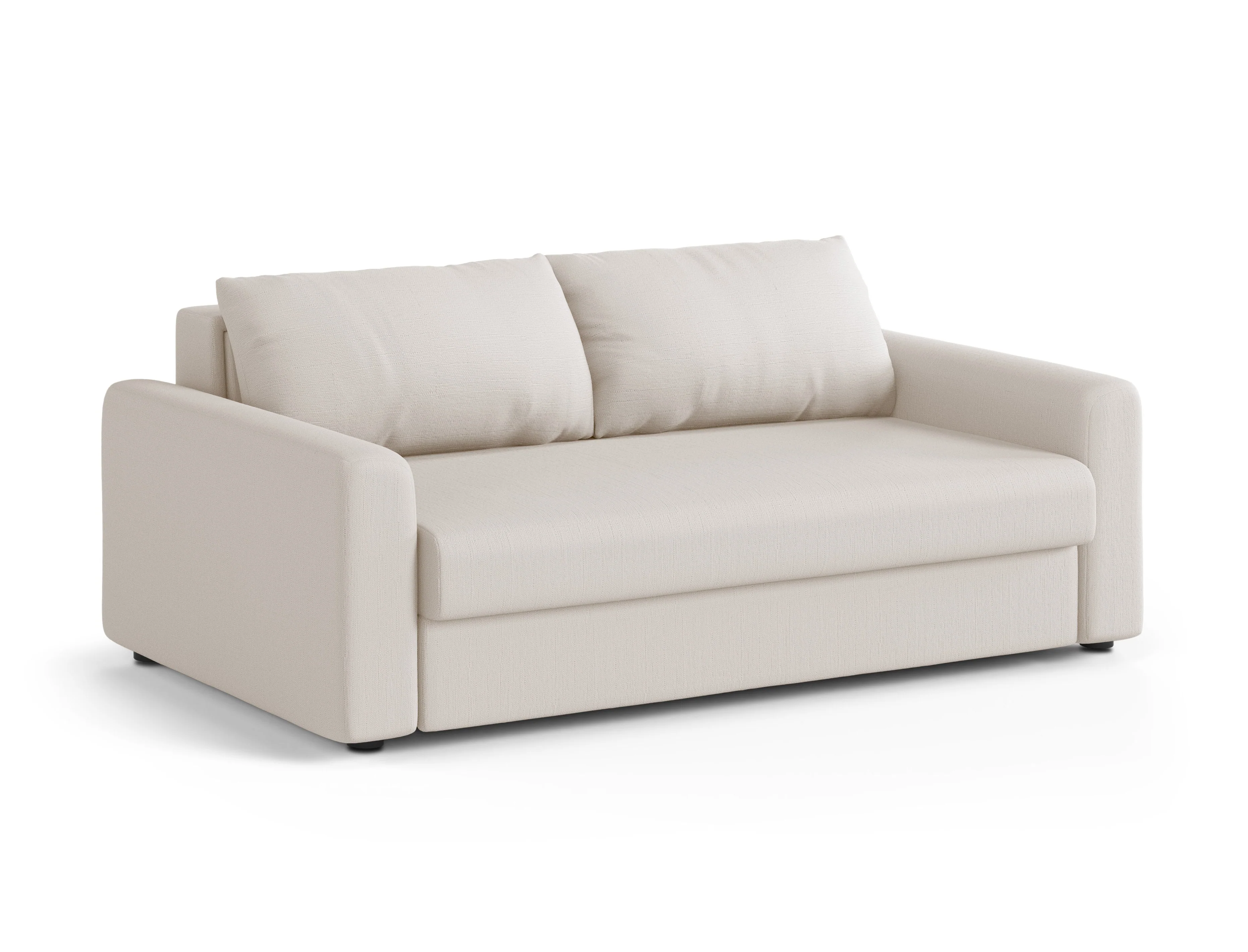 Sofa 3-osobowa z funkcją spania DAVID biały