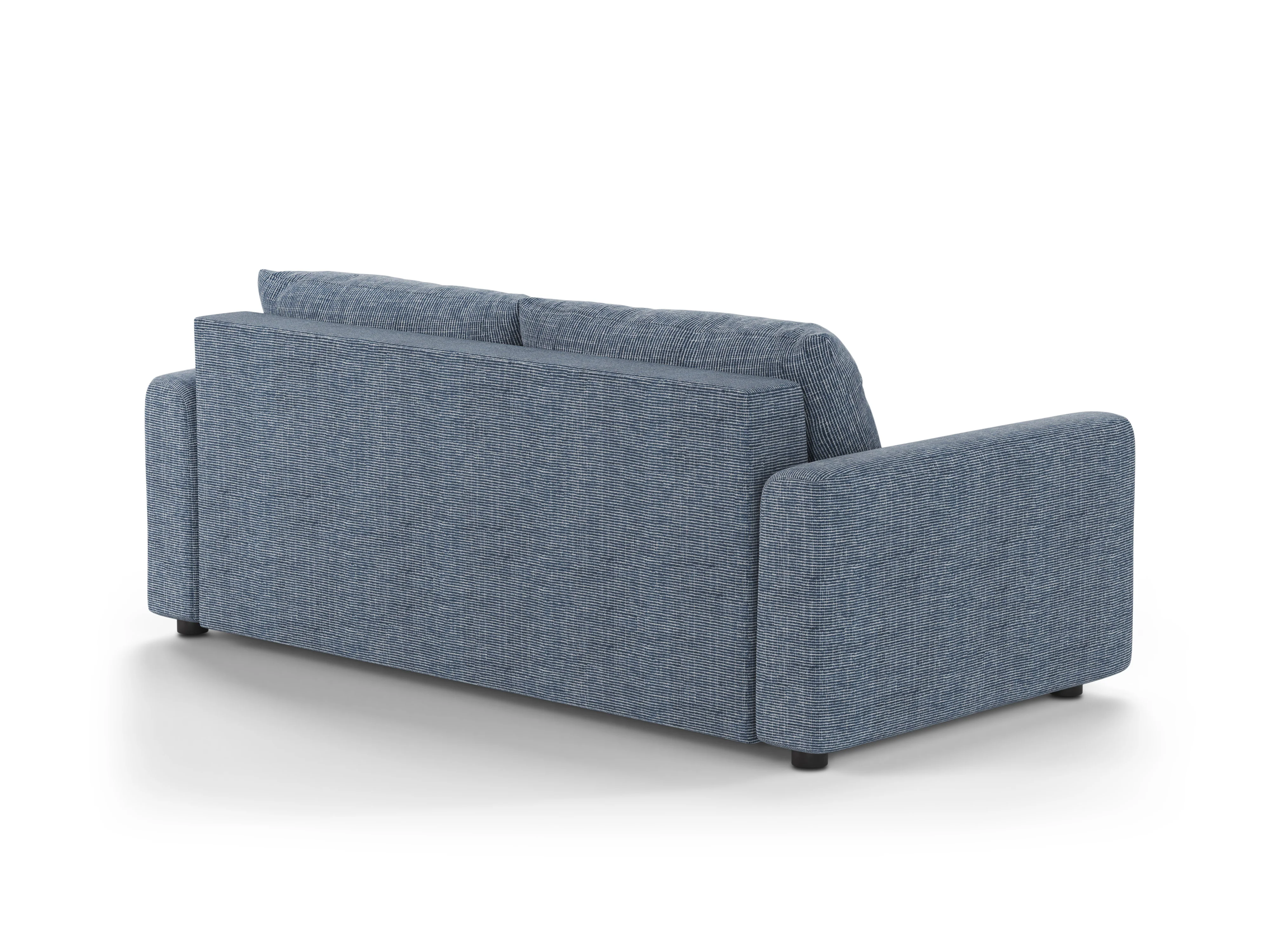 Sofa 3-osobowa z funkcją spania DAVID niebieski melanż - Image 3
