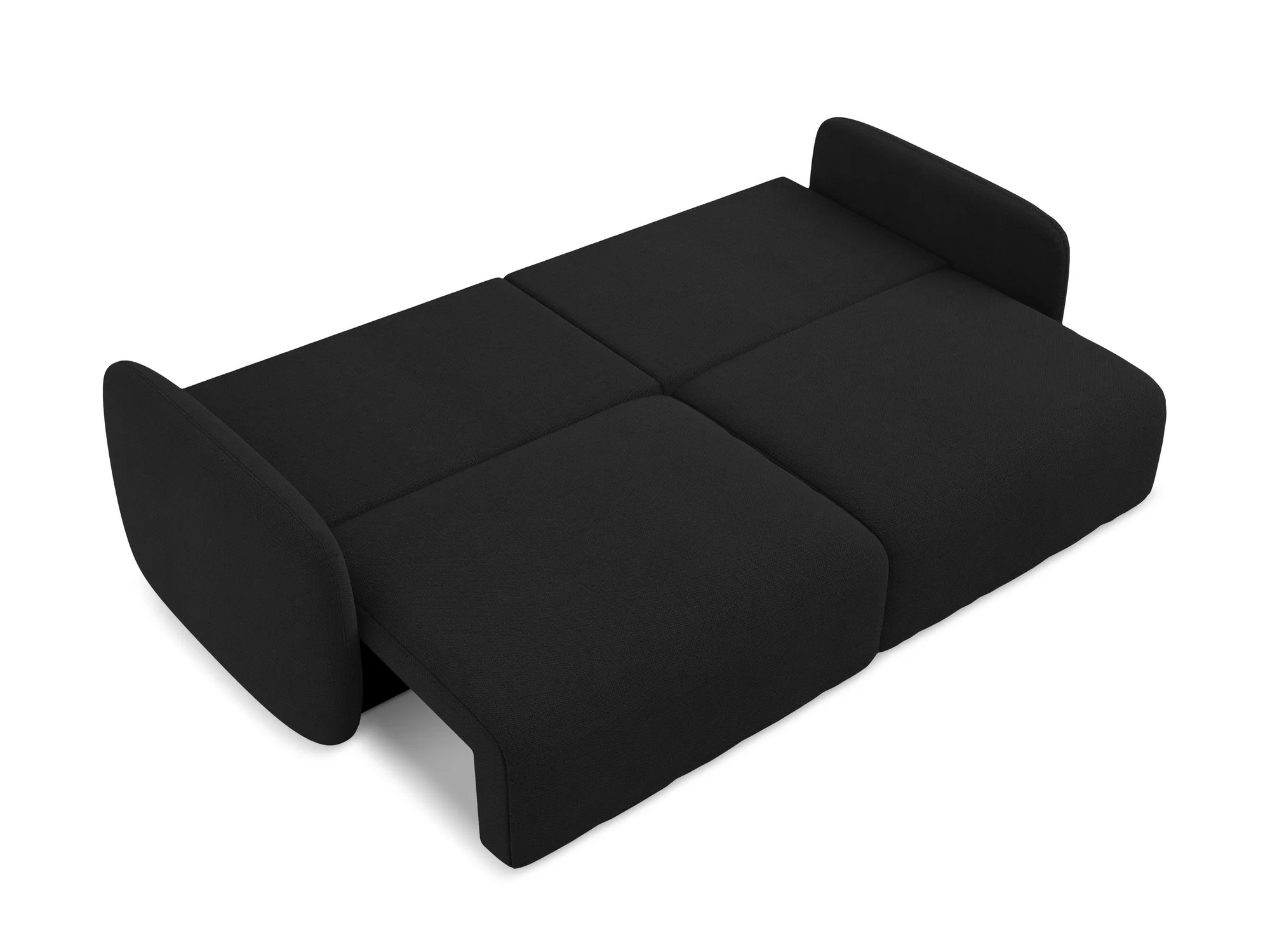 Sofa 3-osobowa z funkcją spania KALENA czarny - Image 7