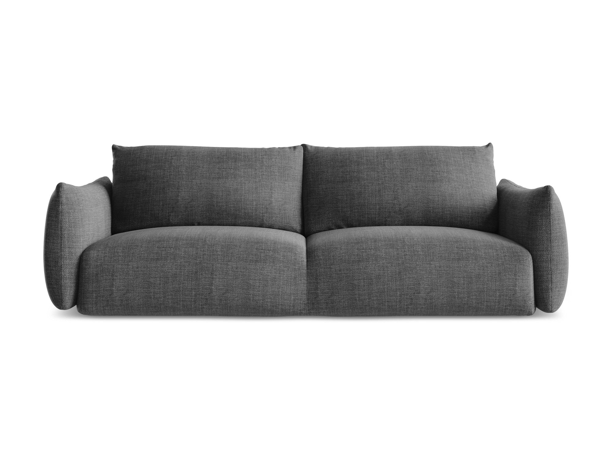 Sofa 3-osobowa z funkcją spania LEILA ciemnoszary - Image 3