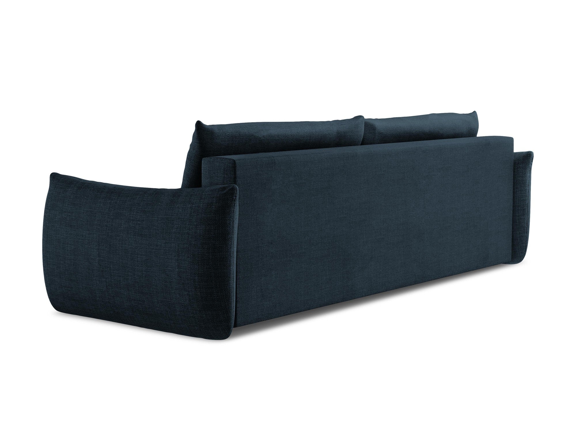 Sofa 3-osobowa z funkcją spania LEILA granat królewski - Image 5