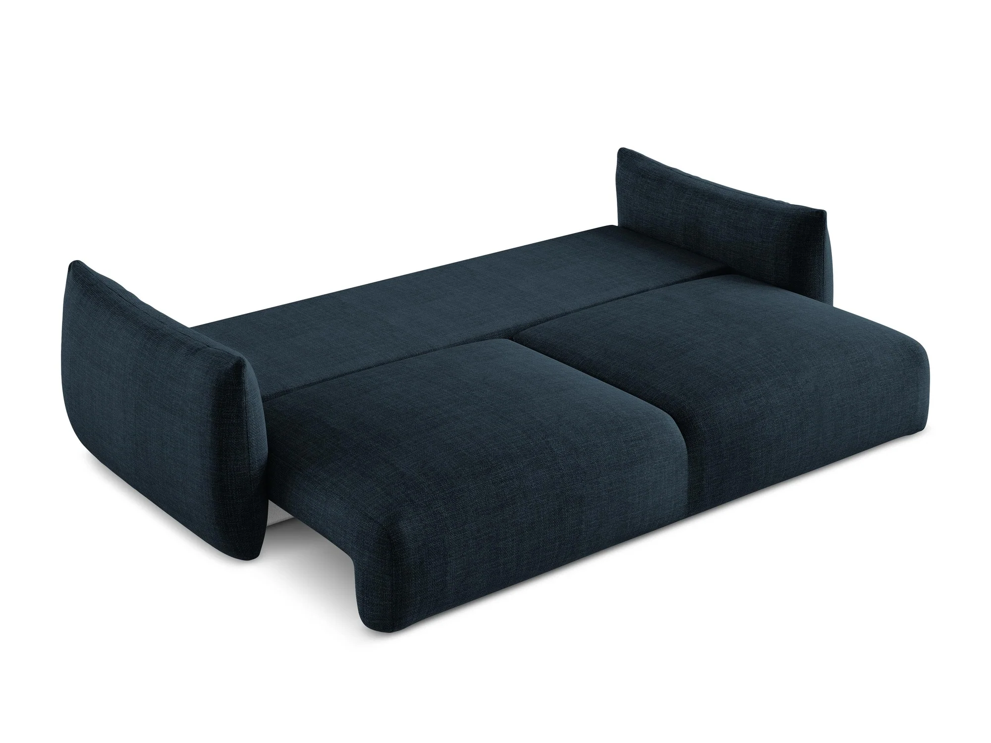 Sofa 3-osobowa z funkcją spania LEILA granat królewski - Image 7