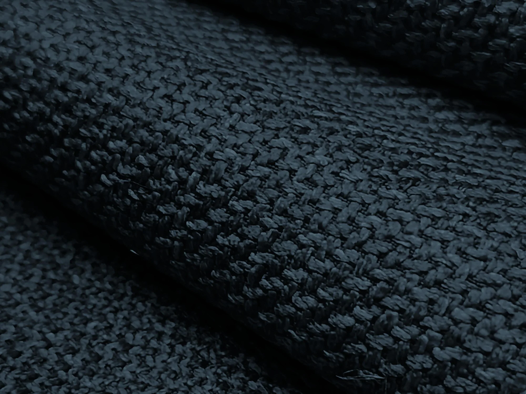 Sofa 3-osobowa z funkcją spania LEILA granat królewski - Image 8
