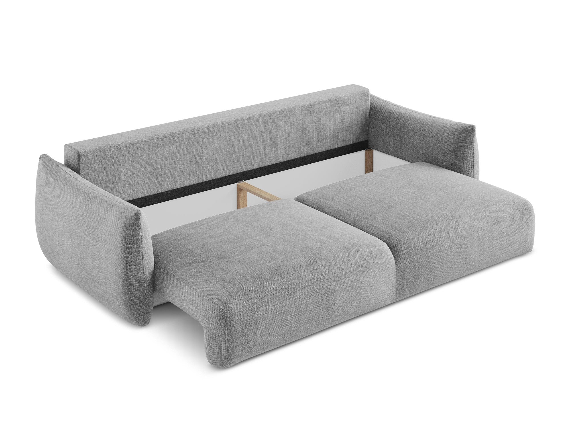 Sofa 3-osobowa z funkcją spania LEILA jasnoszary - Image 5