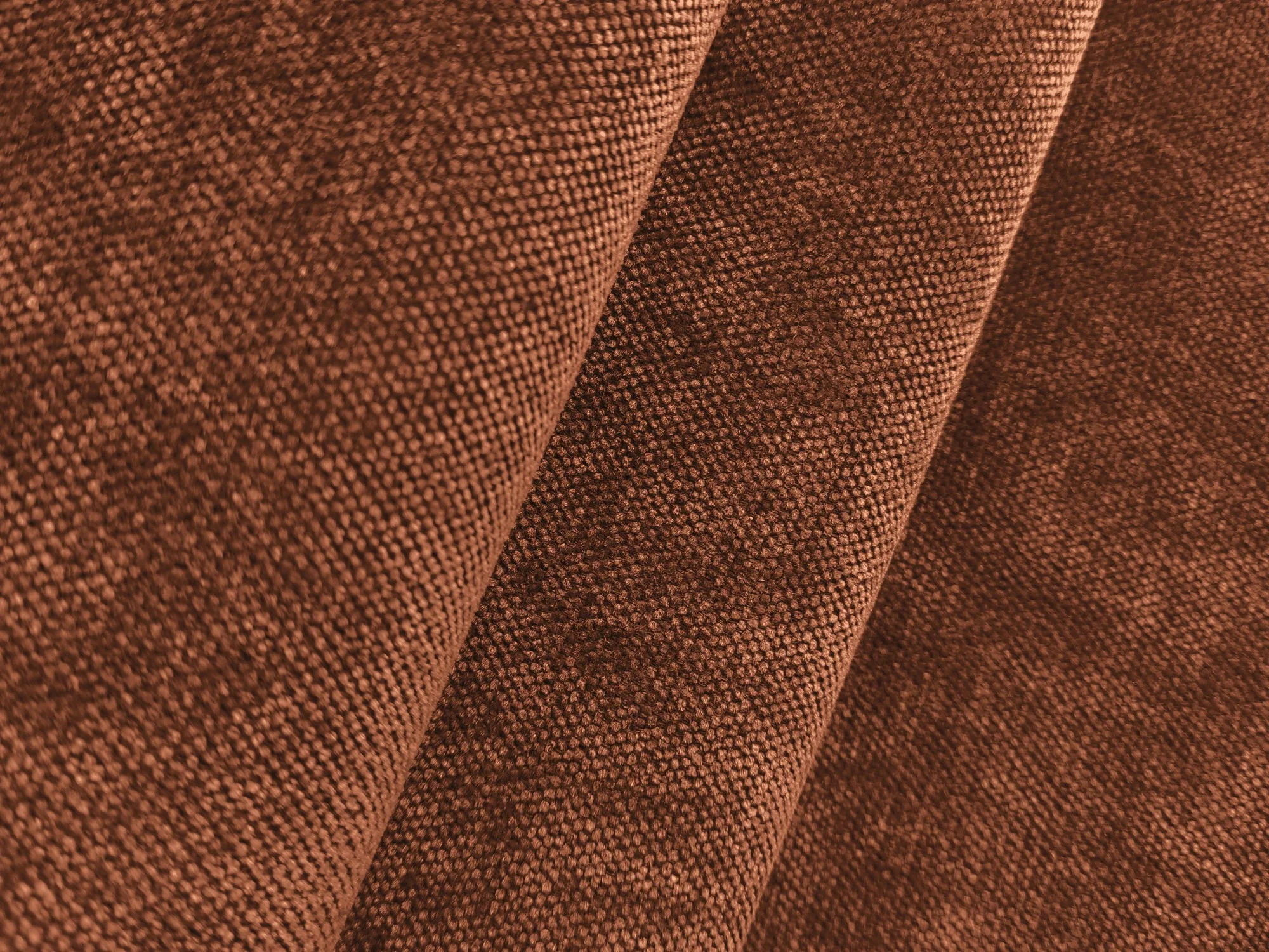 Sofa 3-osobowa z funkcją spania LEILA terakota szenil - Image 8