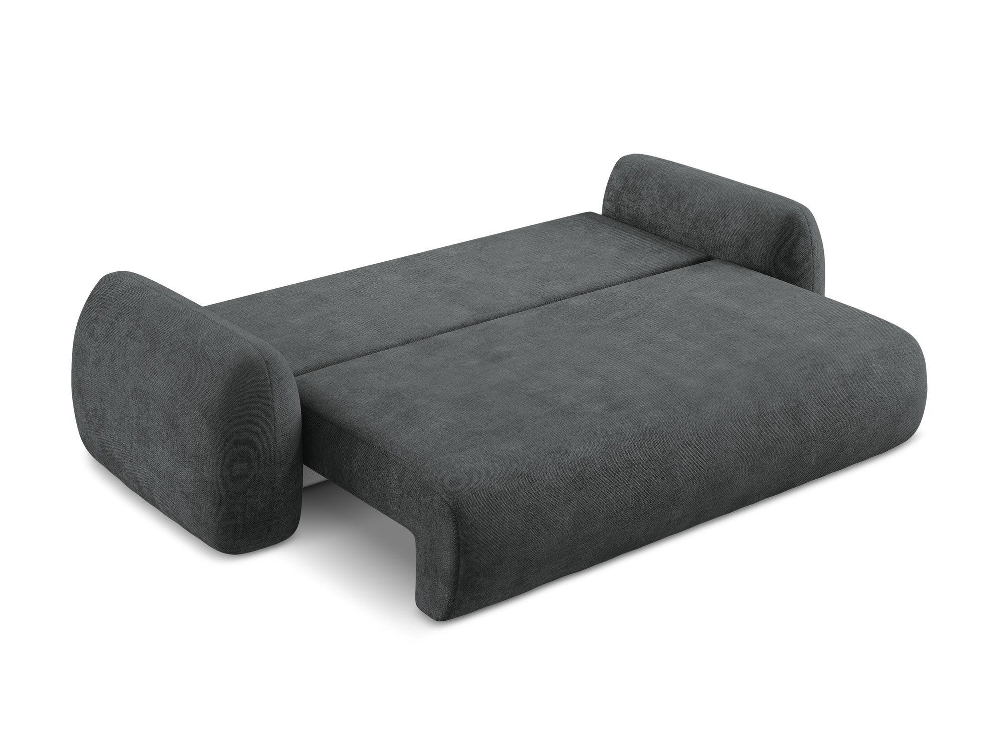 Sofa 3-osobowa z funkcją spania LOHI ciemnoszary szenil - Image 7