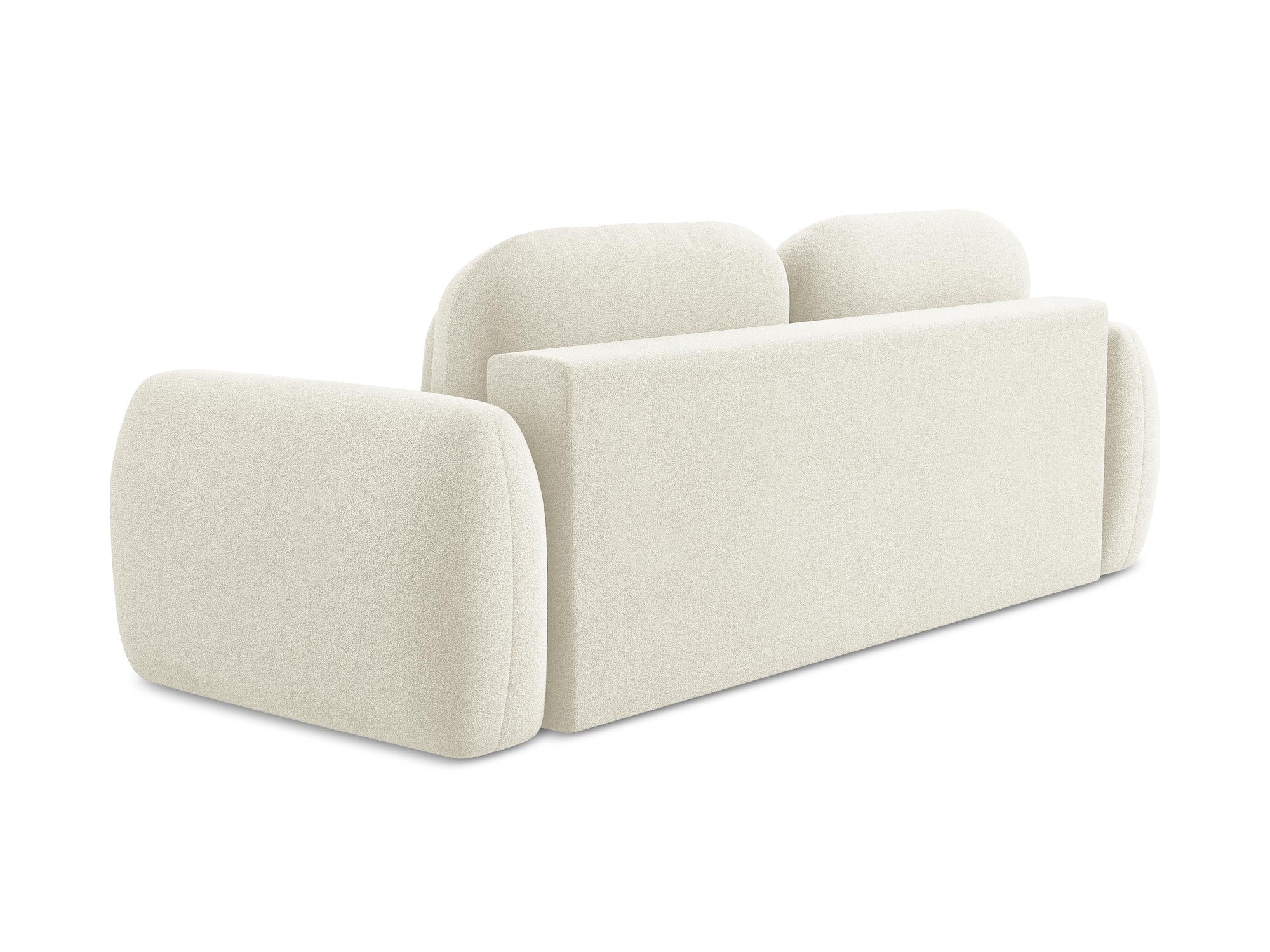 Sofa 3-osobowa z funkcją spania LOHI jasnobeżowy boucle - Image 7