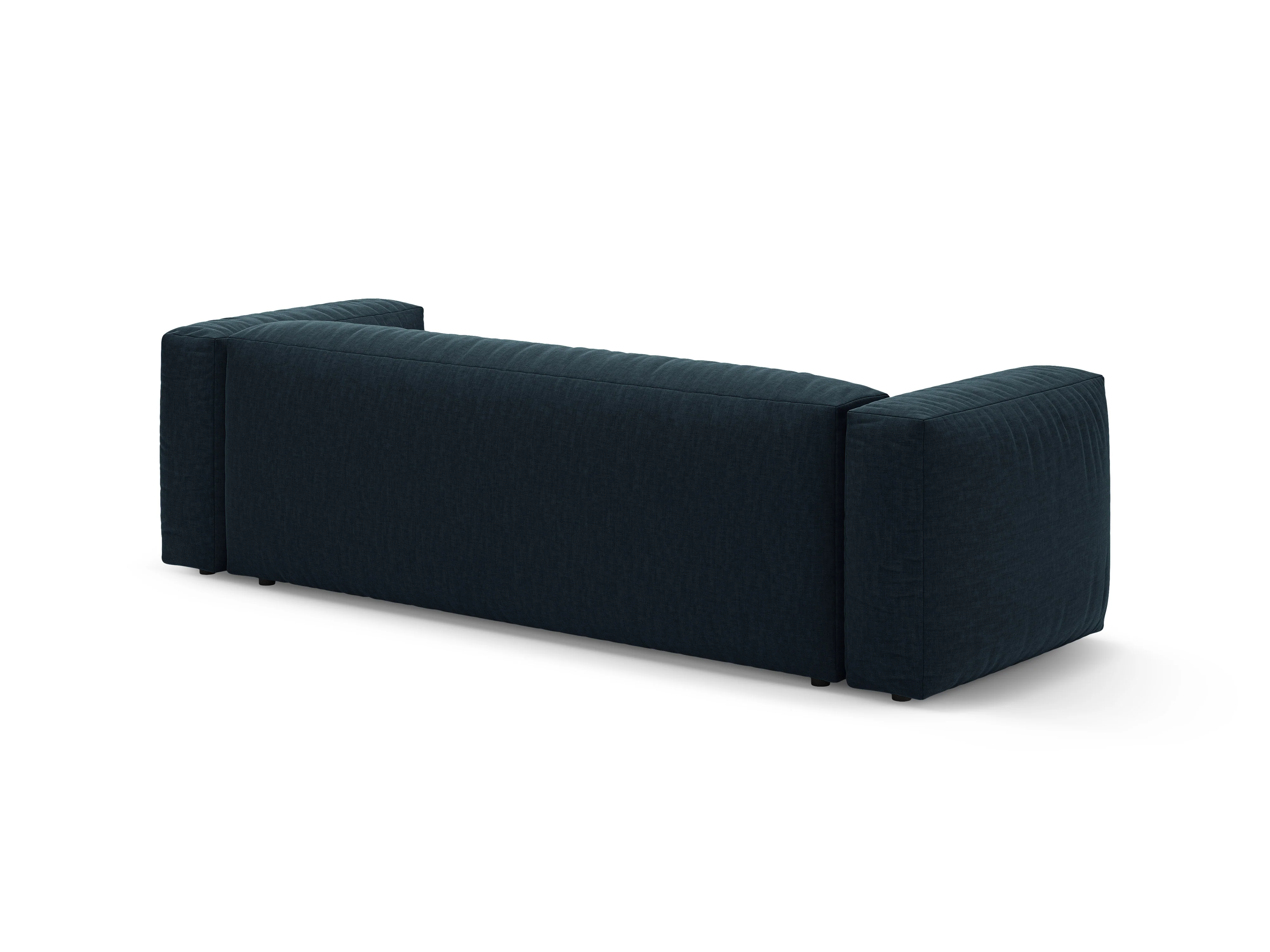 Sofa 3-osobowa z funkcją spania MARTINA dżinsowy niebieski - Image 5