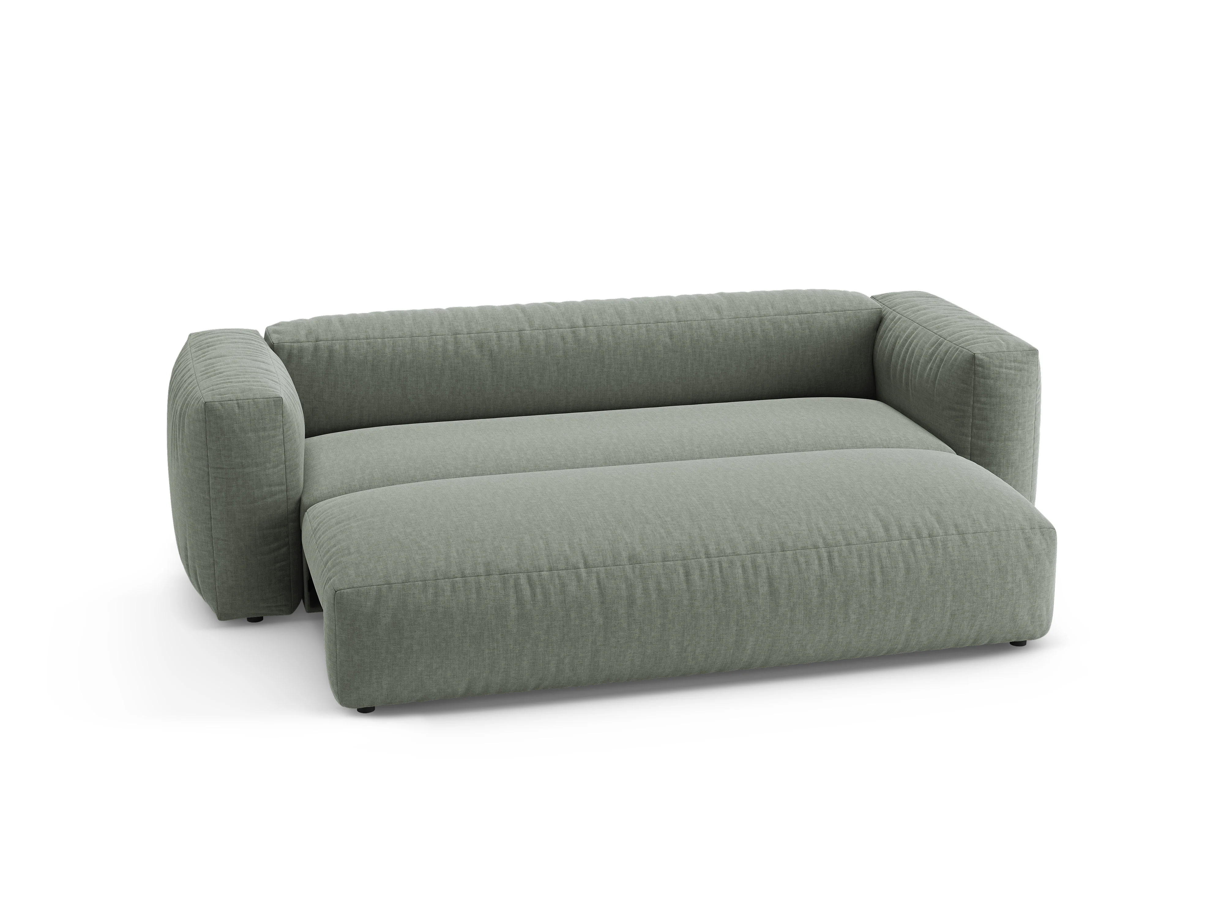 Sofa 3-osobowa z funkcją spania MARTINA zielony mech - Image 5