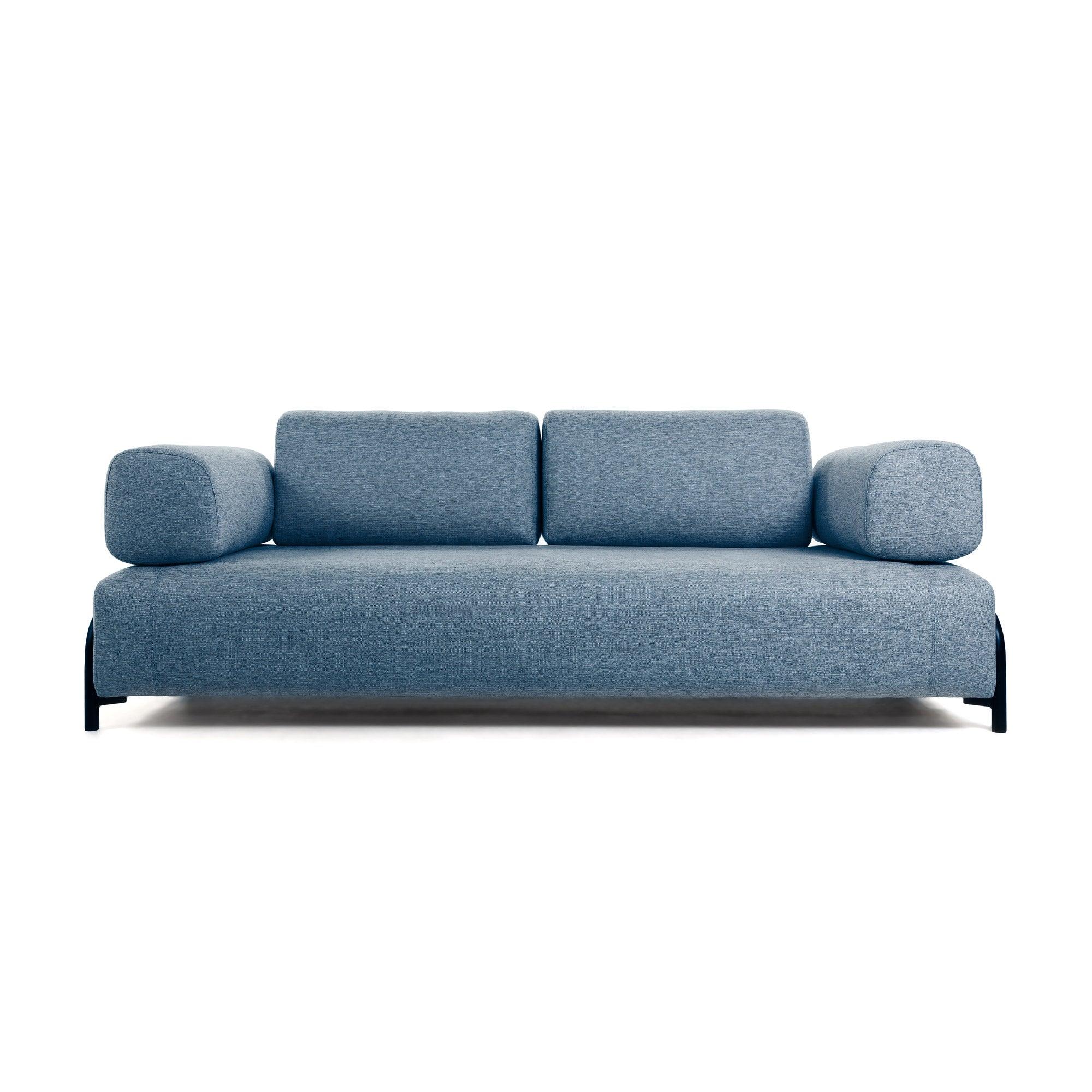 Sofa 3-osobowa z podłokietnikami COMPO niebieski - Image 12