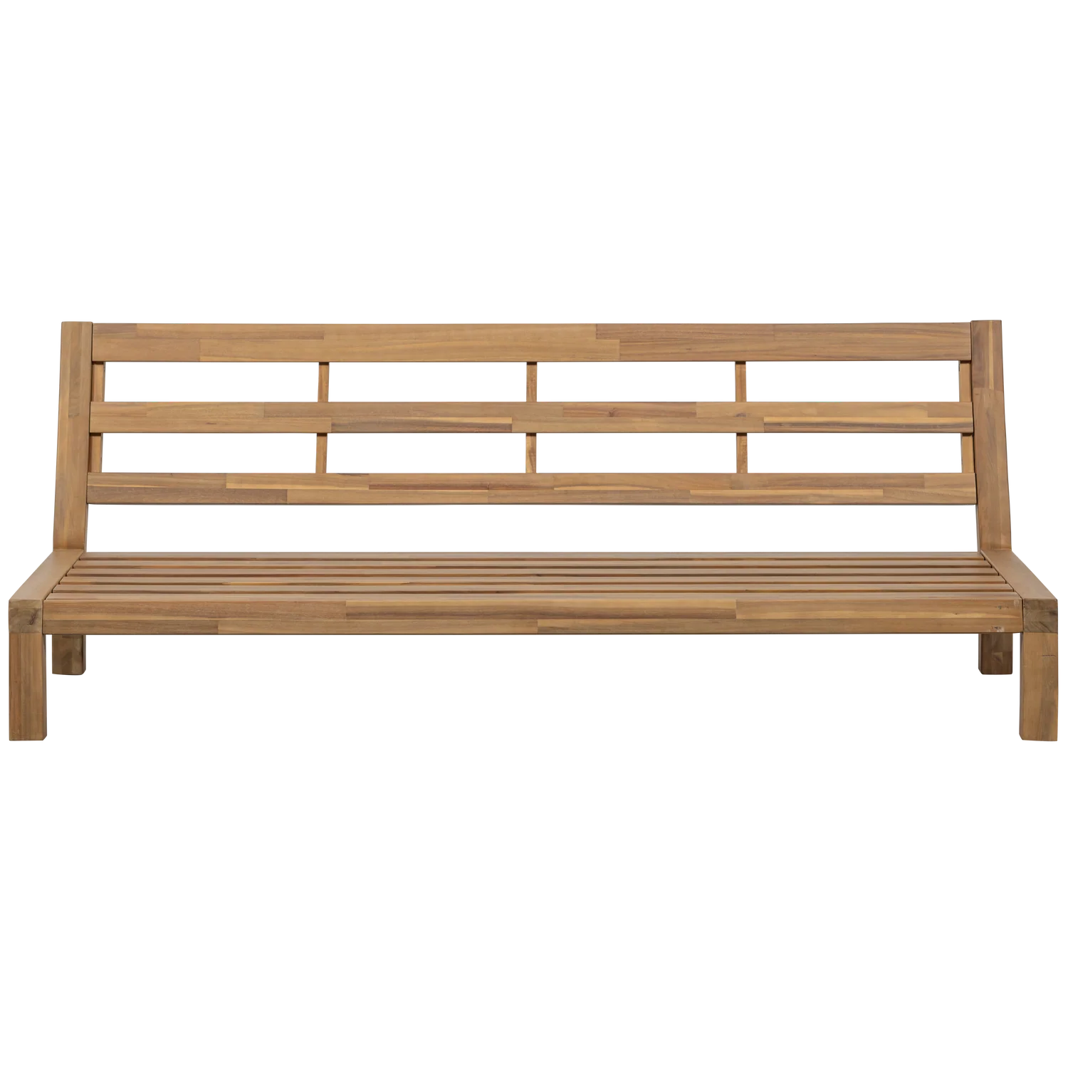 Sofa 3-osobowa zewnętrzna RELAX beżowy z akacjową podstawą - Image 7