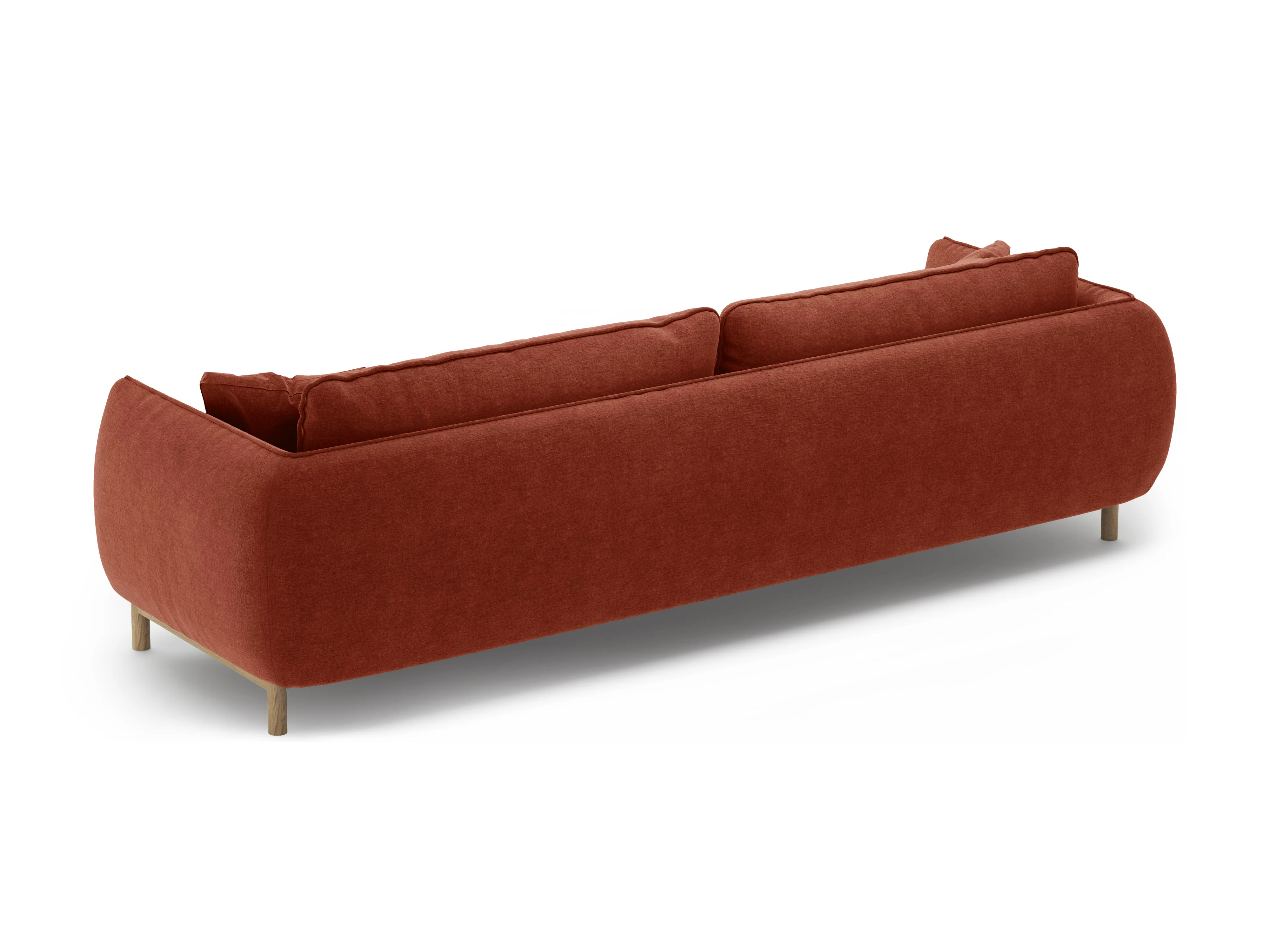 Sofa 4-osobowa ADA kasztanowy szenil - Image 4