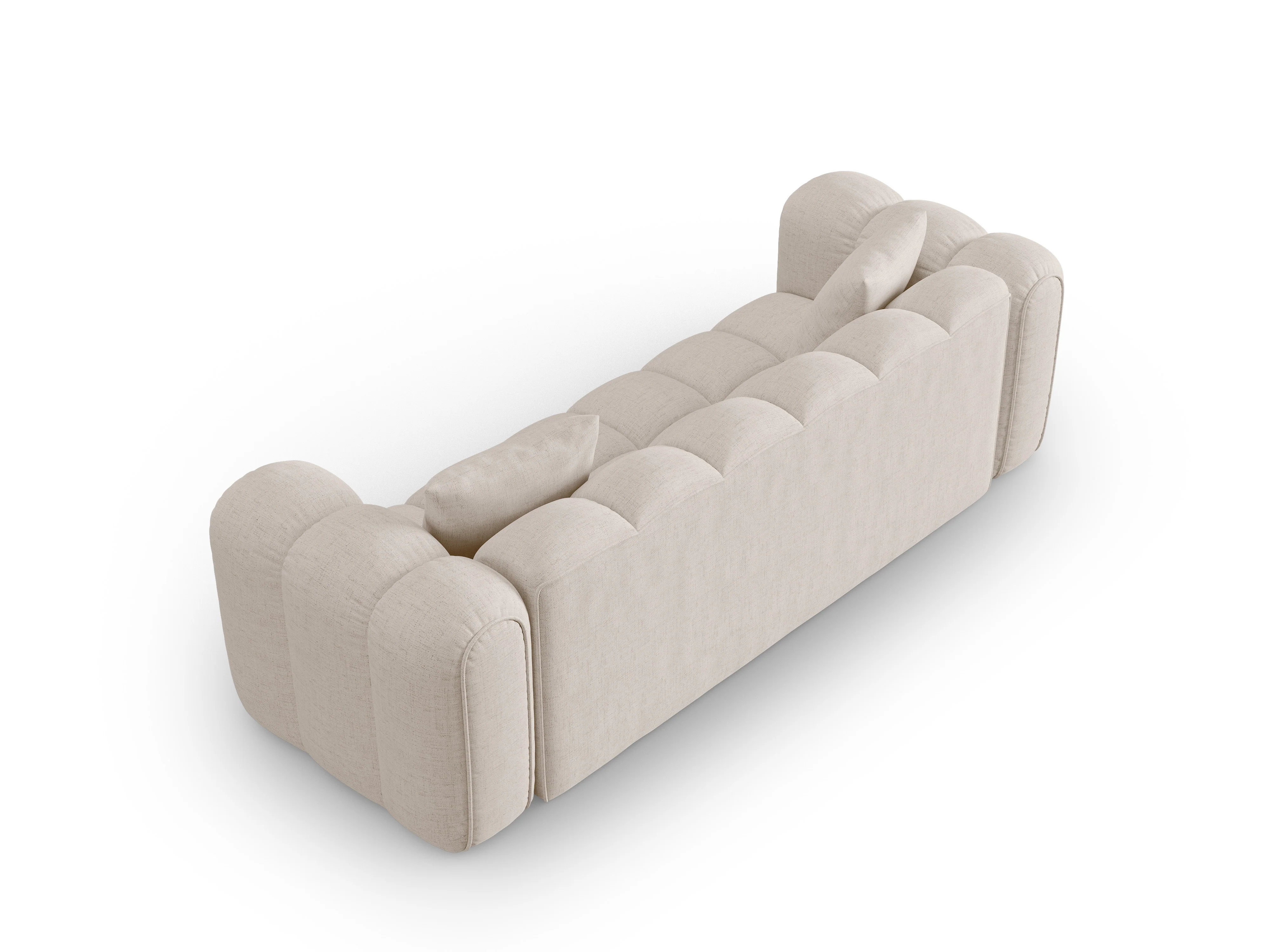 Sofa 4-osobowa ASTRO beżowy szenil - Image 3