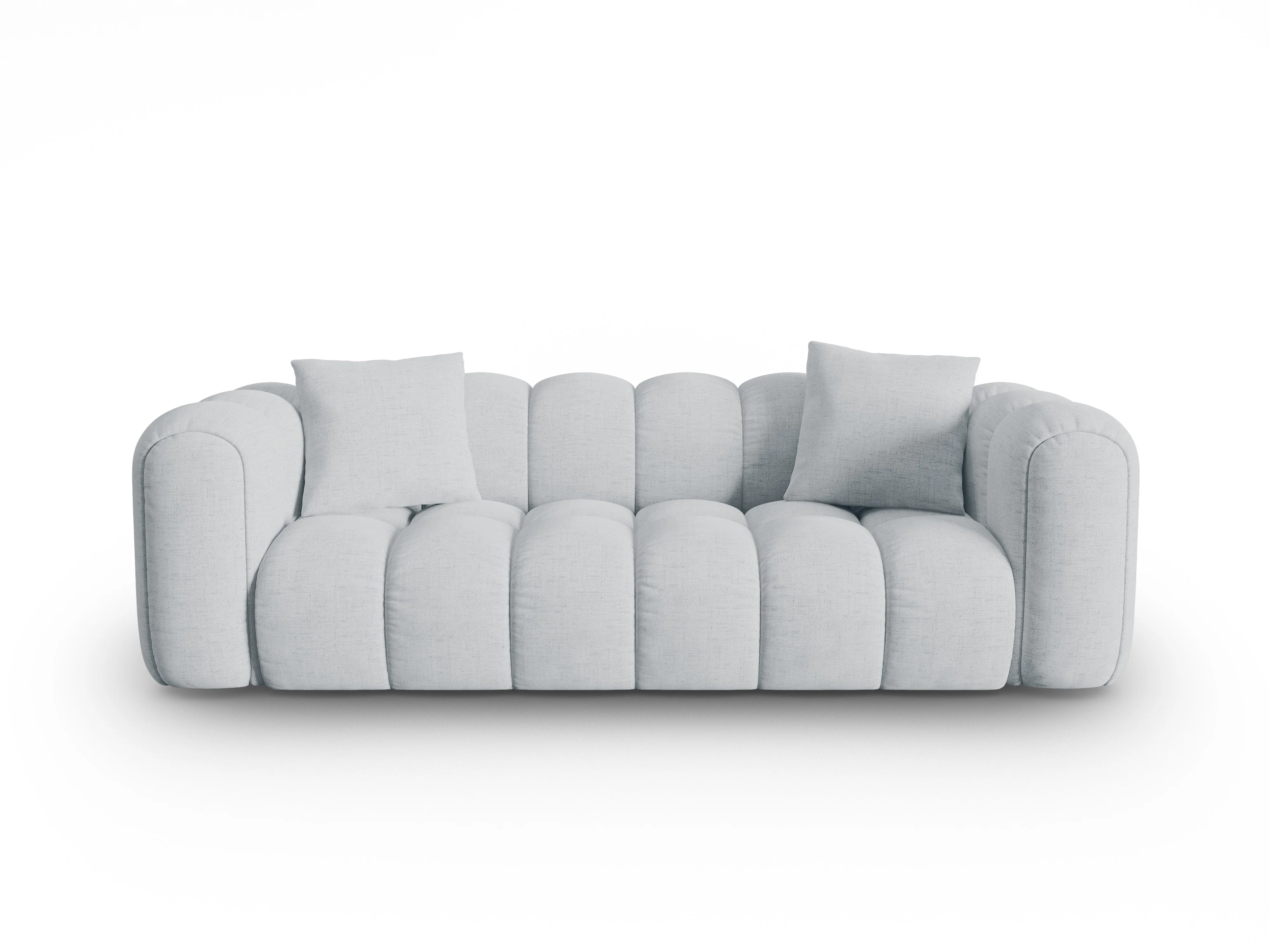 Sofa 4-osobowa ASTRO jasnoszary szenil - Image 2