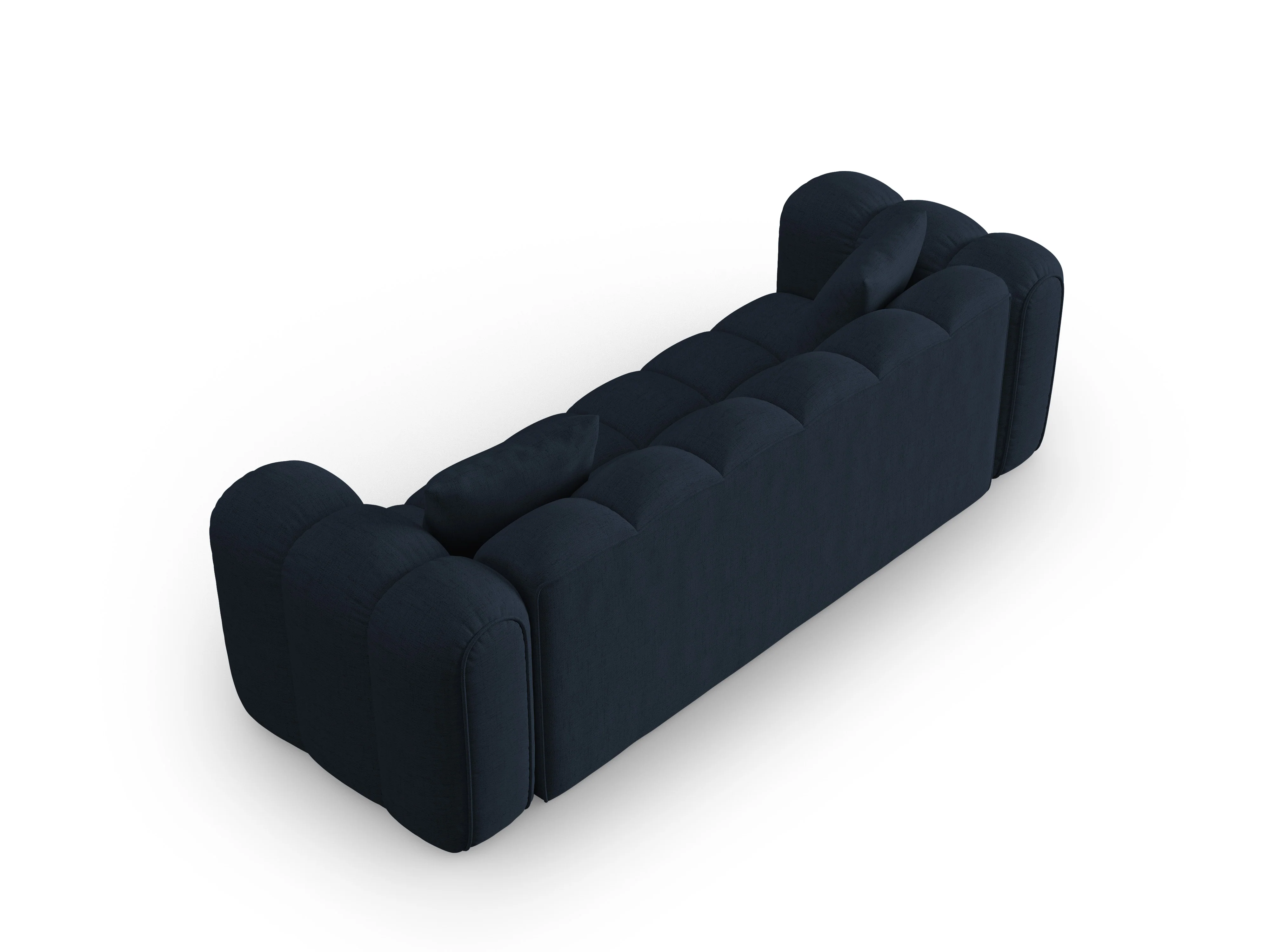 Sofa 4-osobowa ASTRO królewski granatowy szenil - Image 3
