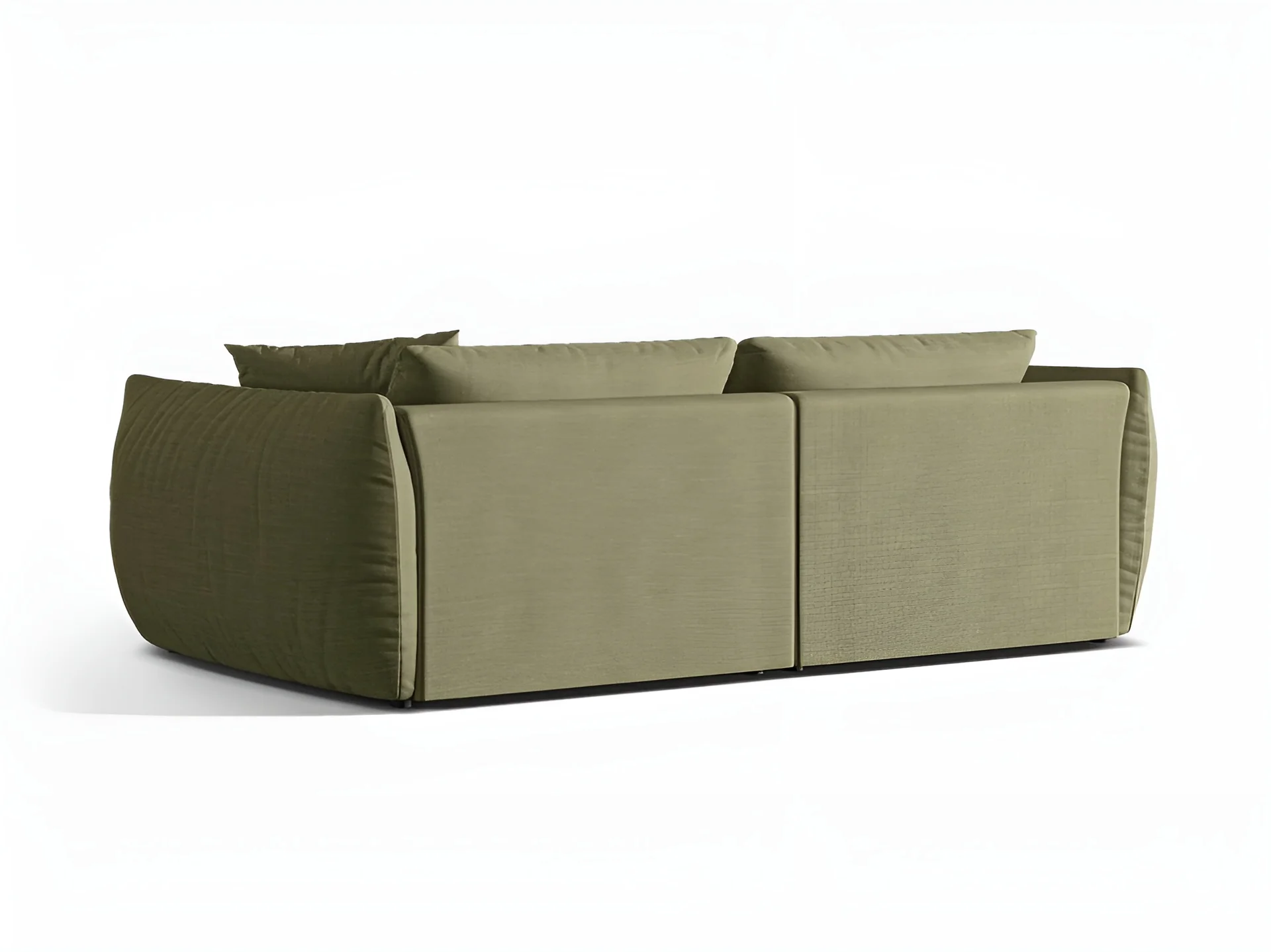 Sofa 4-osobowa CHRIS zielony szenil - Image 4