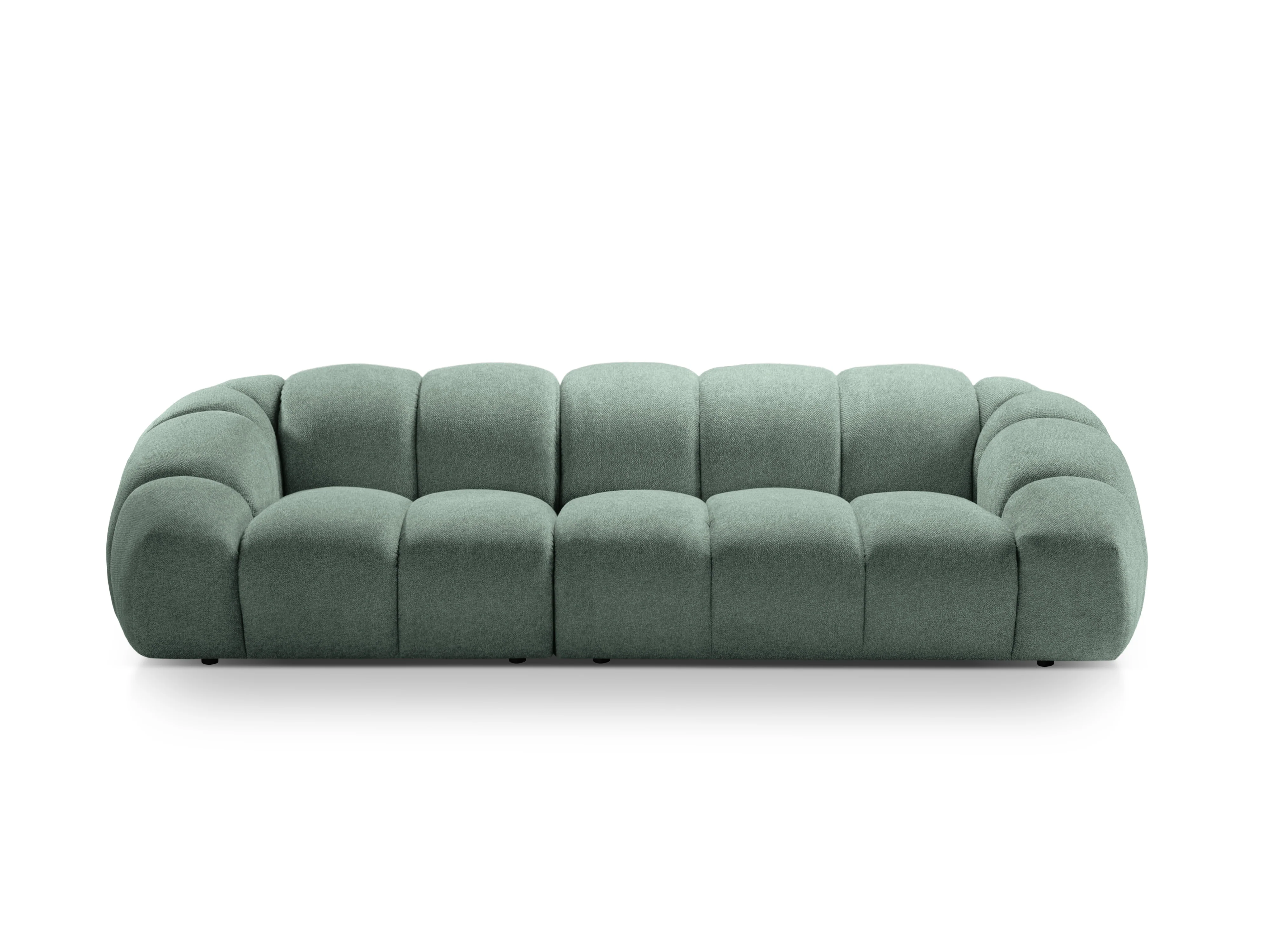 Sofa 4-osobowa DIANA miętowy szenil - Image 3