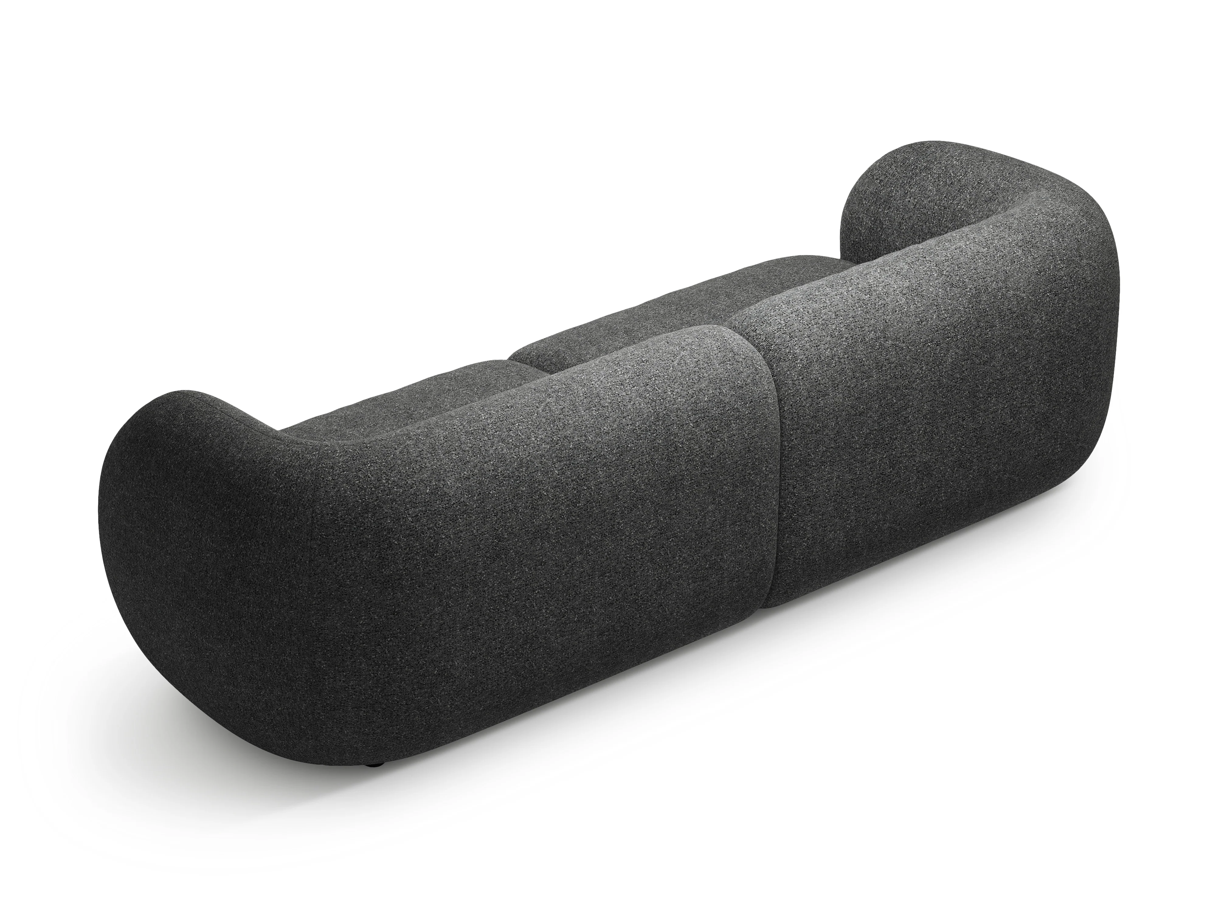 Sofa 4-osobowa KATE ciemnoszary melanż - Image 3