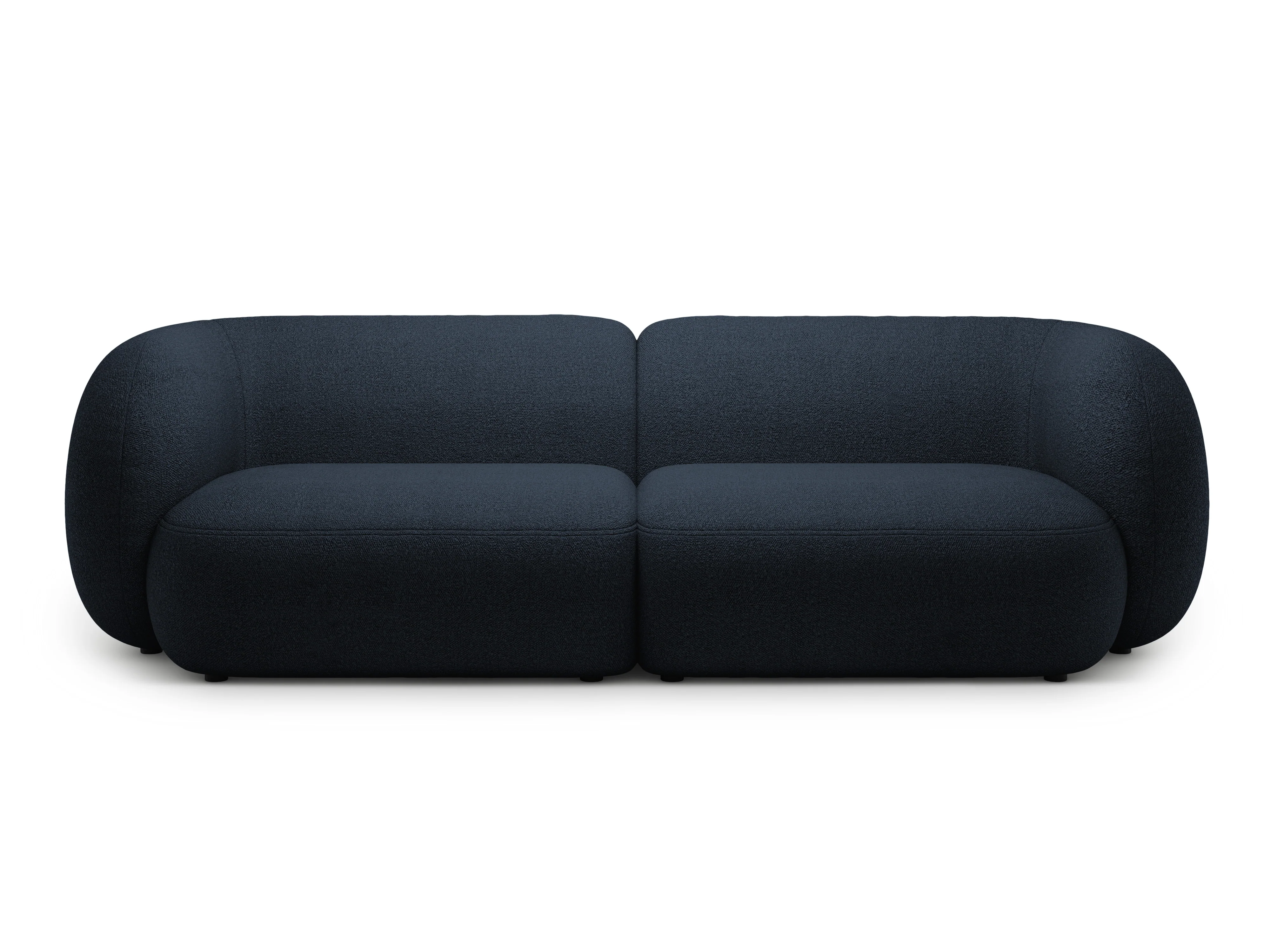 Sofa 4-osobowa KATE granatowy boucle