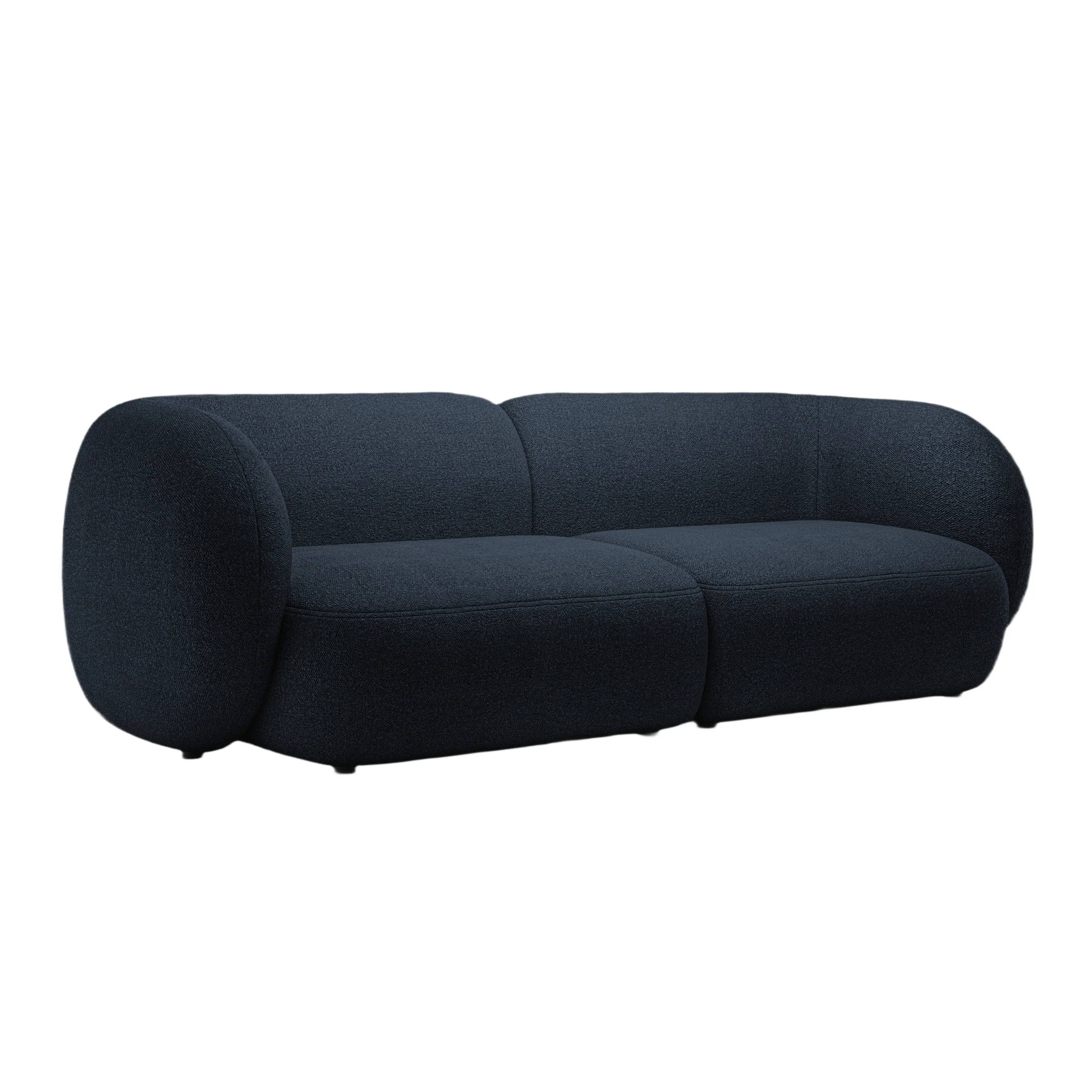 Sofa 4-osobowa KATE granatowy boucle - Image 2