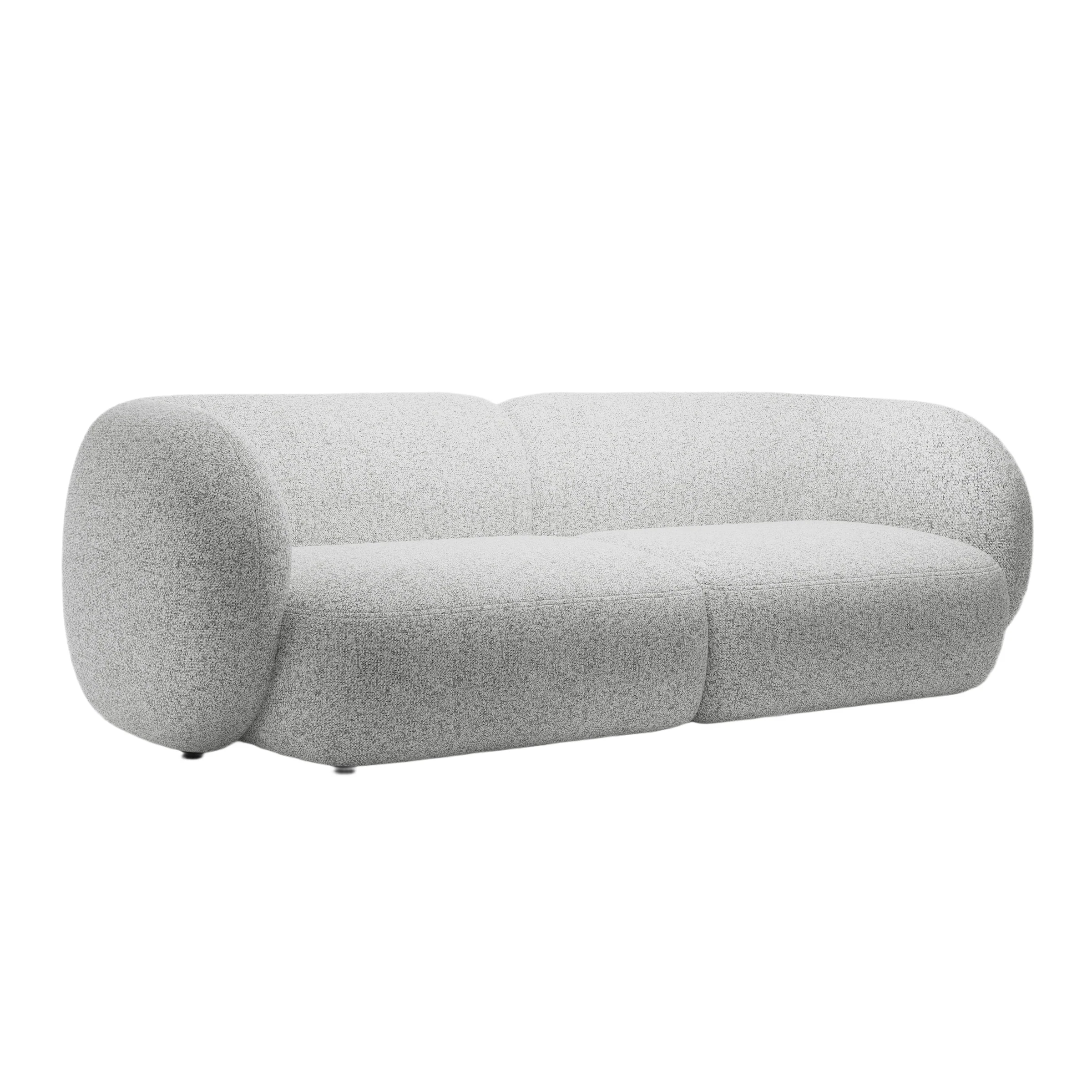 Sofa 4-osobowa KATE jasnoszary melanż - Image 2
