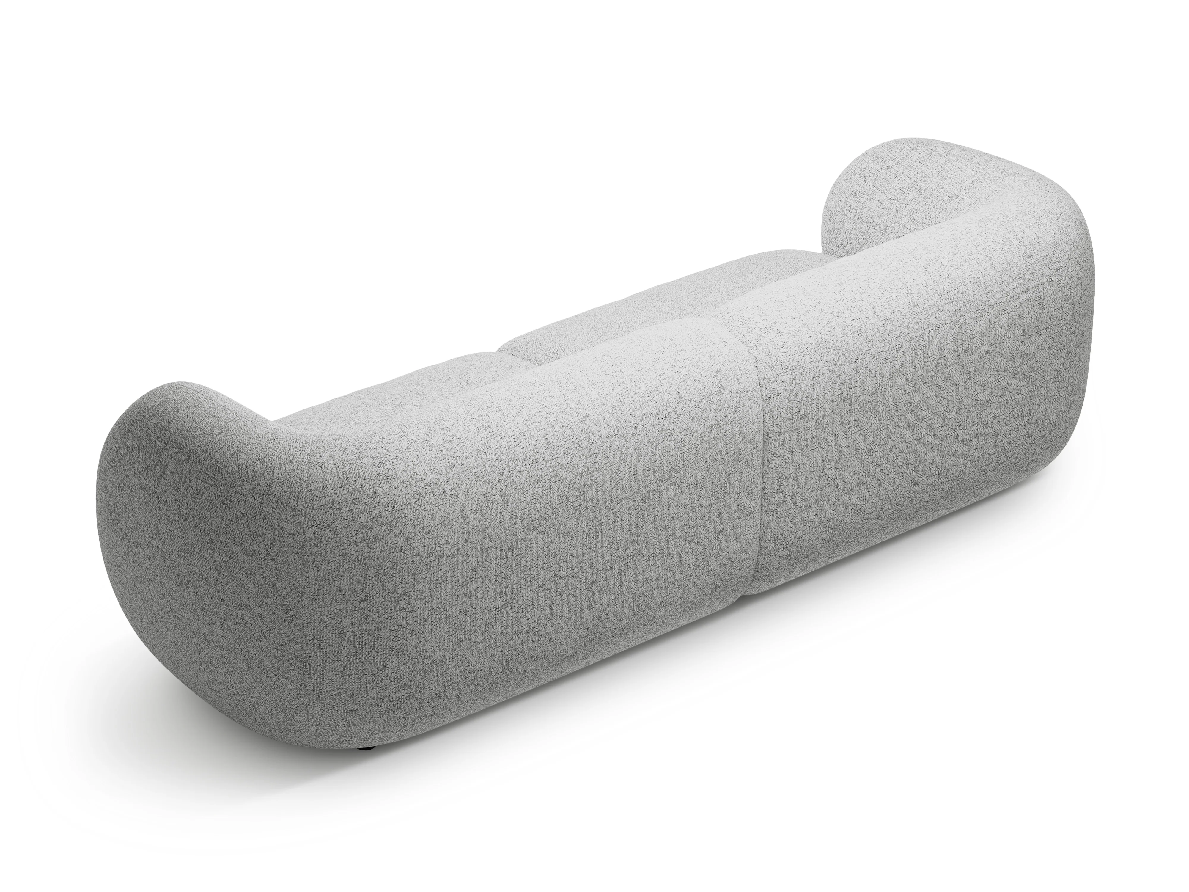Sofa 4-osobowa KATE jasnoszary melanż - Image 3