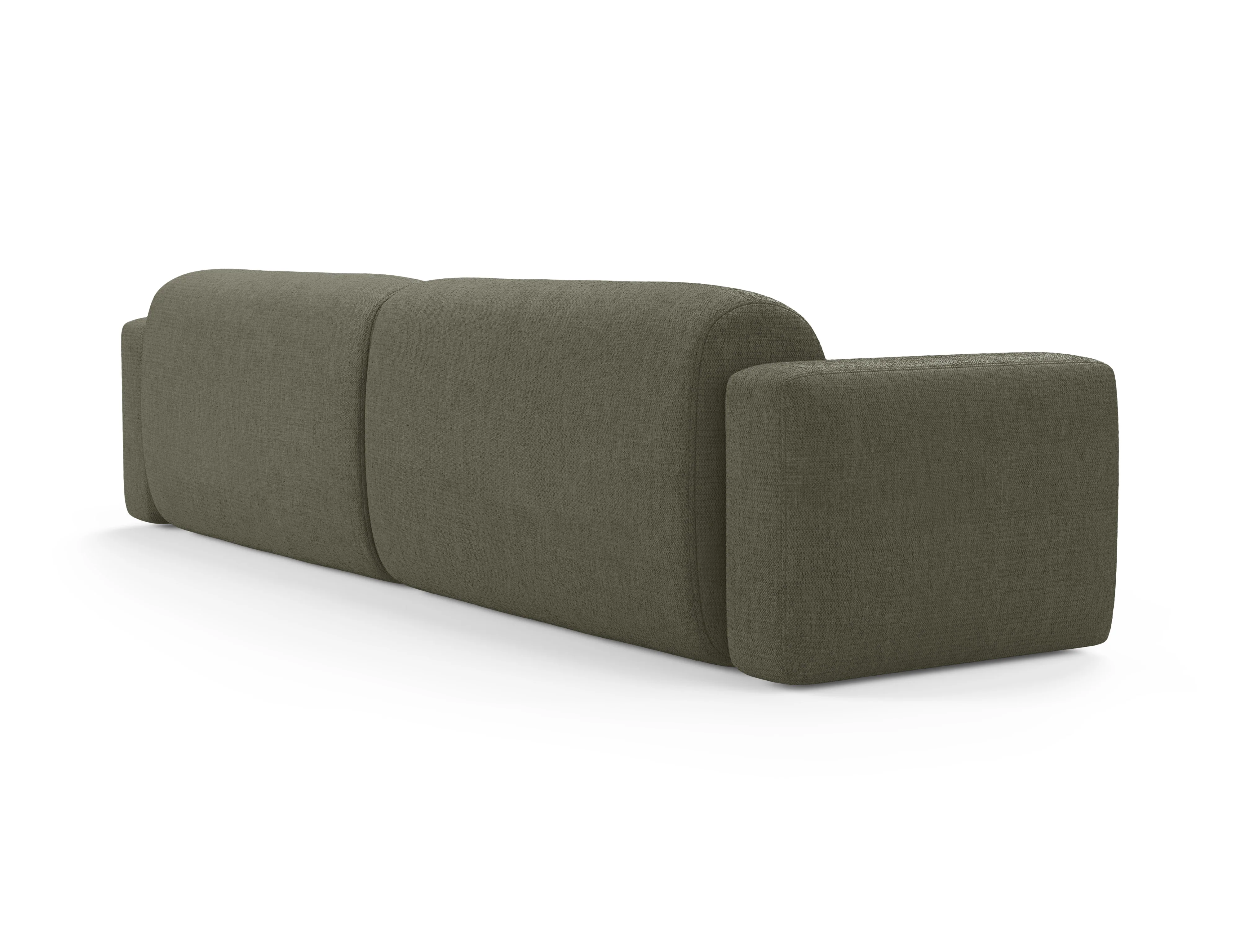 Sofa 4-osobowa STRINO oliwkowy szenil - Image 4