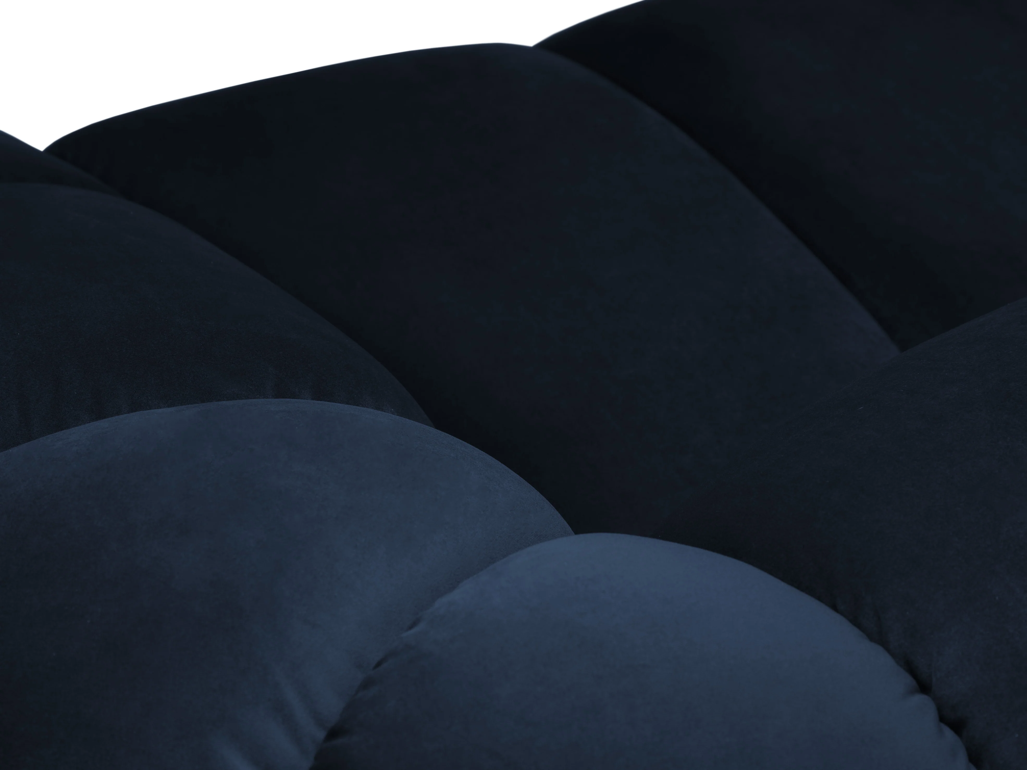 Sofa aksamitna 2,5-osobowa DIANA granat królewski - Image 5