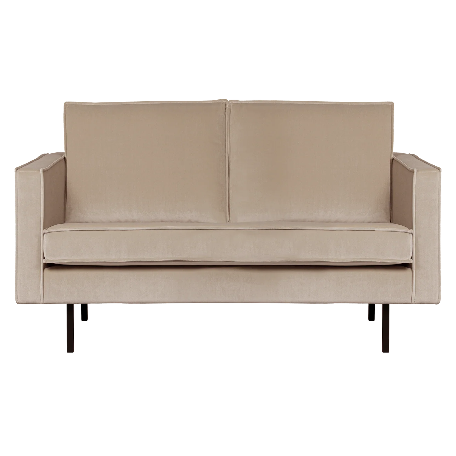 Sofa aksamitna 2-osobowa RODEO khaki - Image 3