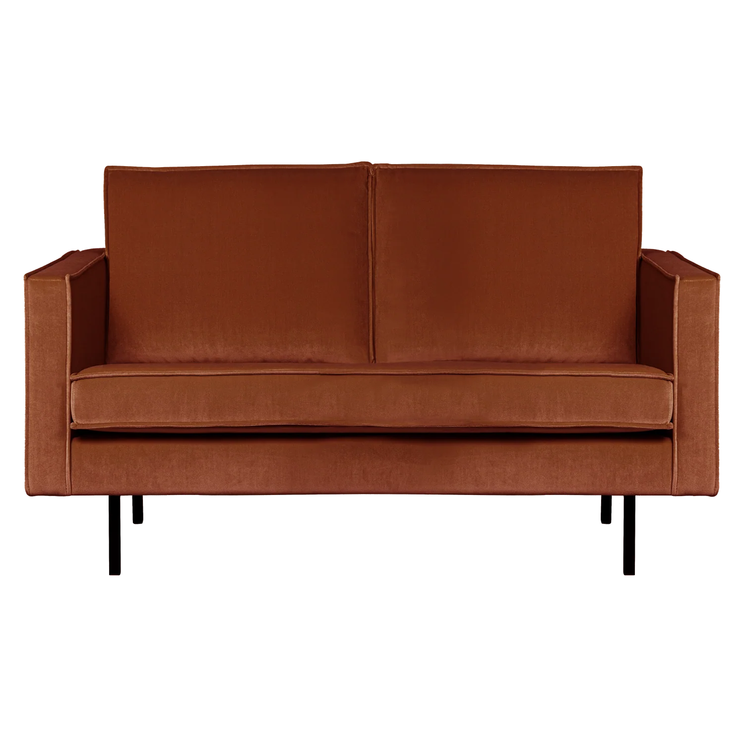 Sofa aksamitna 2-osobowa RODEO rdzawy - Image 3