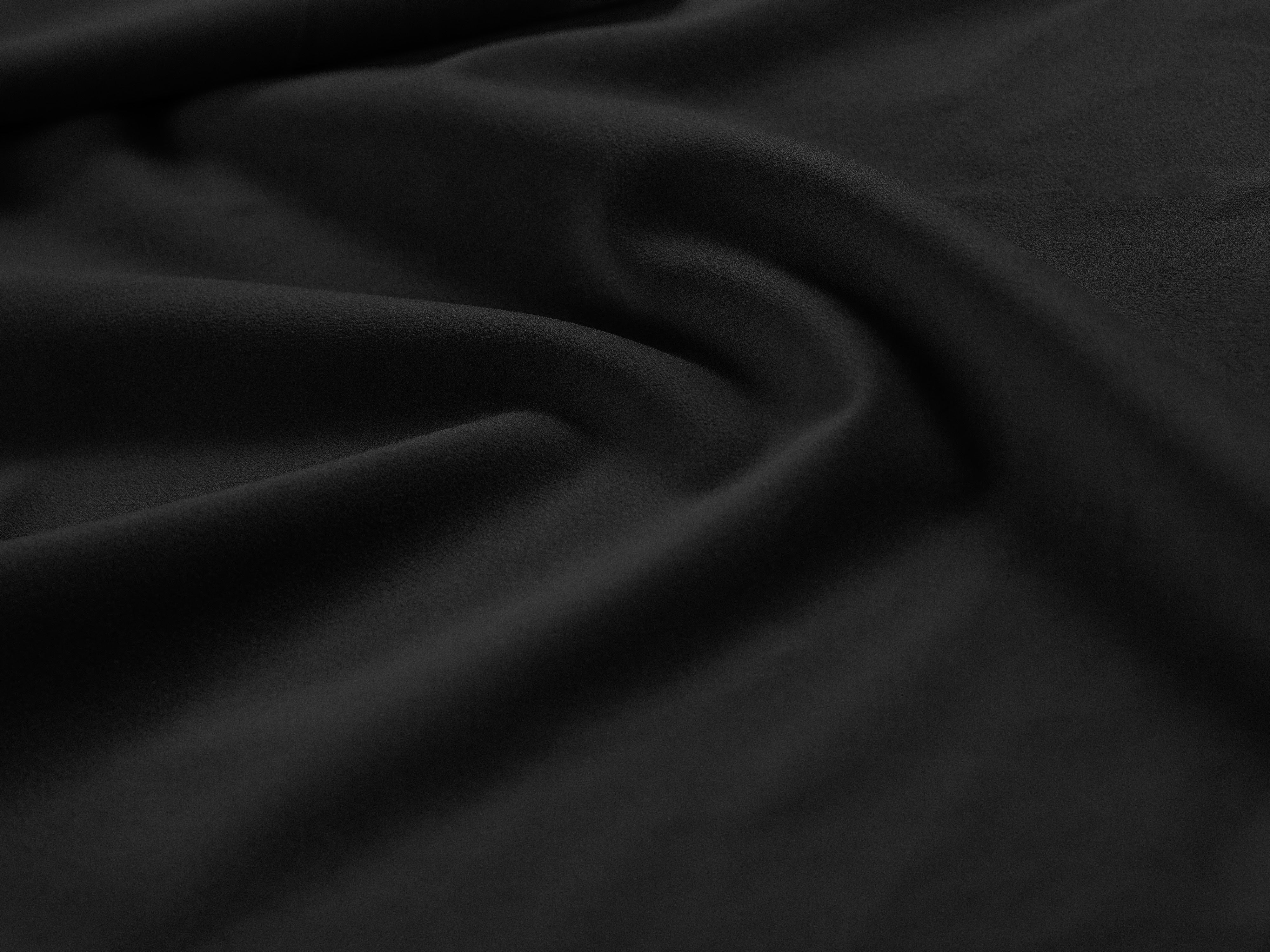 Sofa aksamitna 2-osobowa VIENNA czarny ze złotą podstawą - Image 6