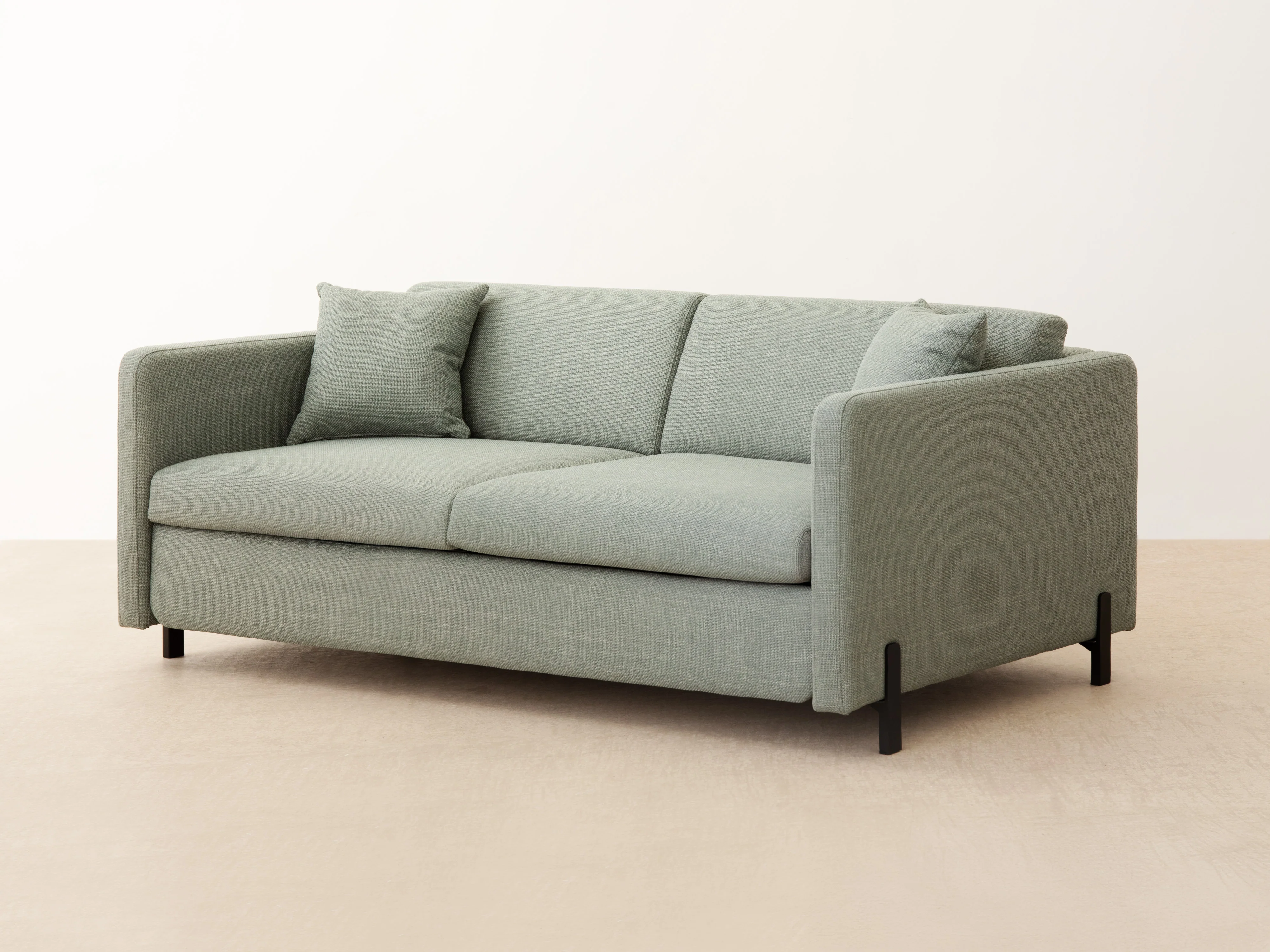 Sofa aksamitna 2-osobowa z funkcją spania GLORIA granat królewski - Image 10