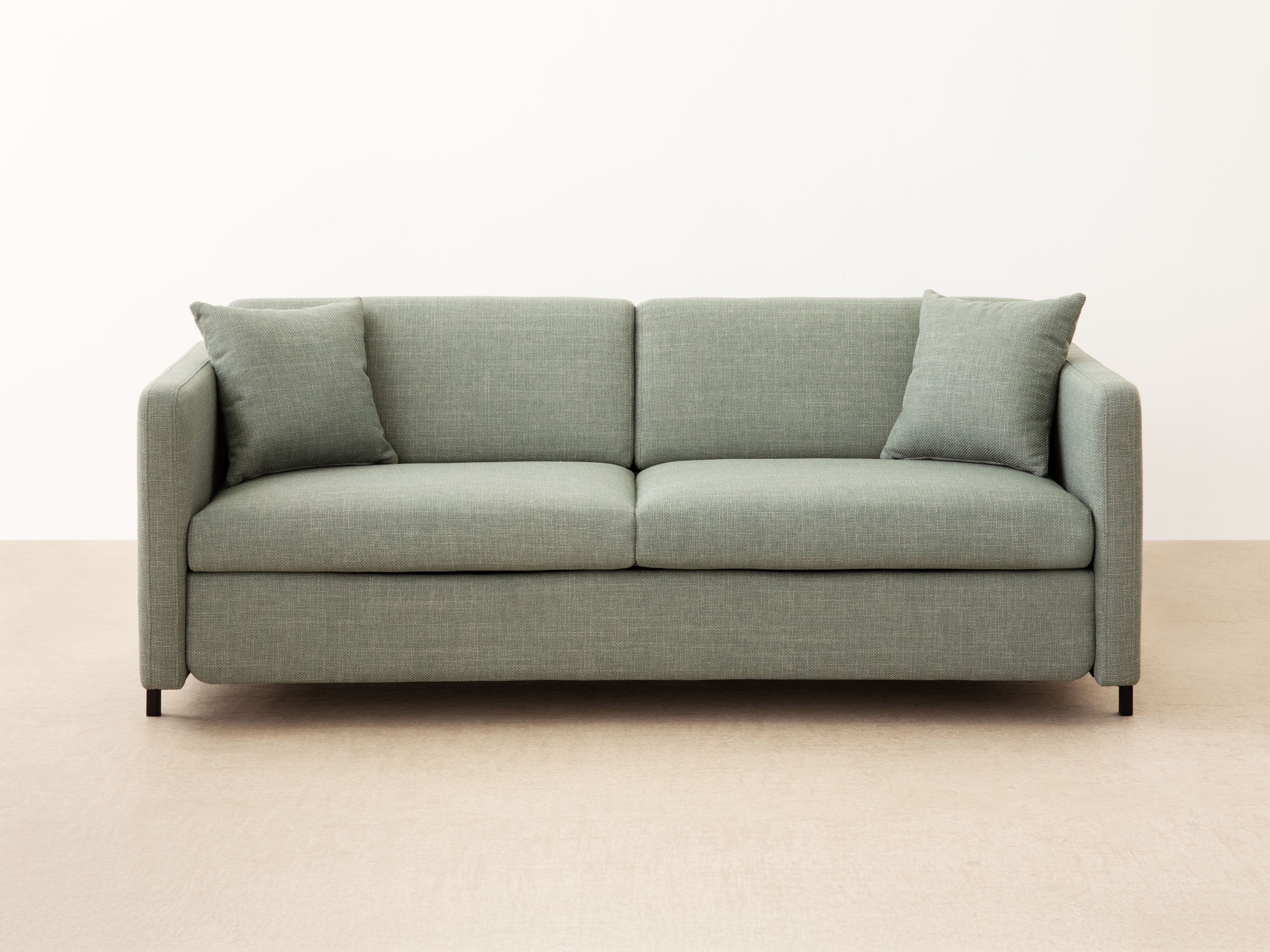 Sofa aksamitna 2-osobowa z funkcją spania GLORIA granat królewski - Image 16