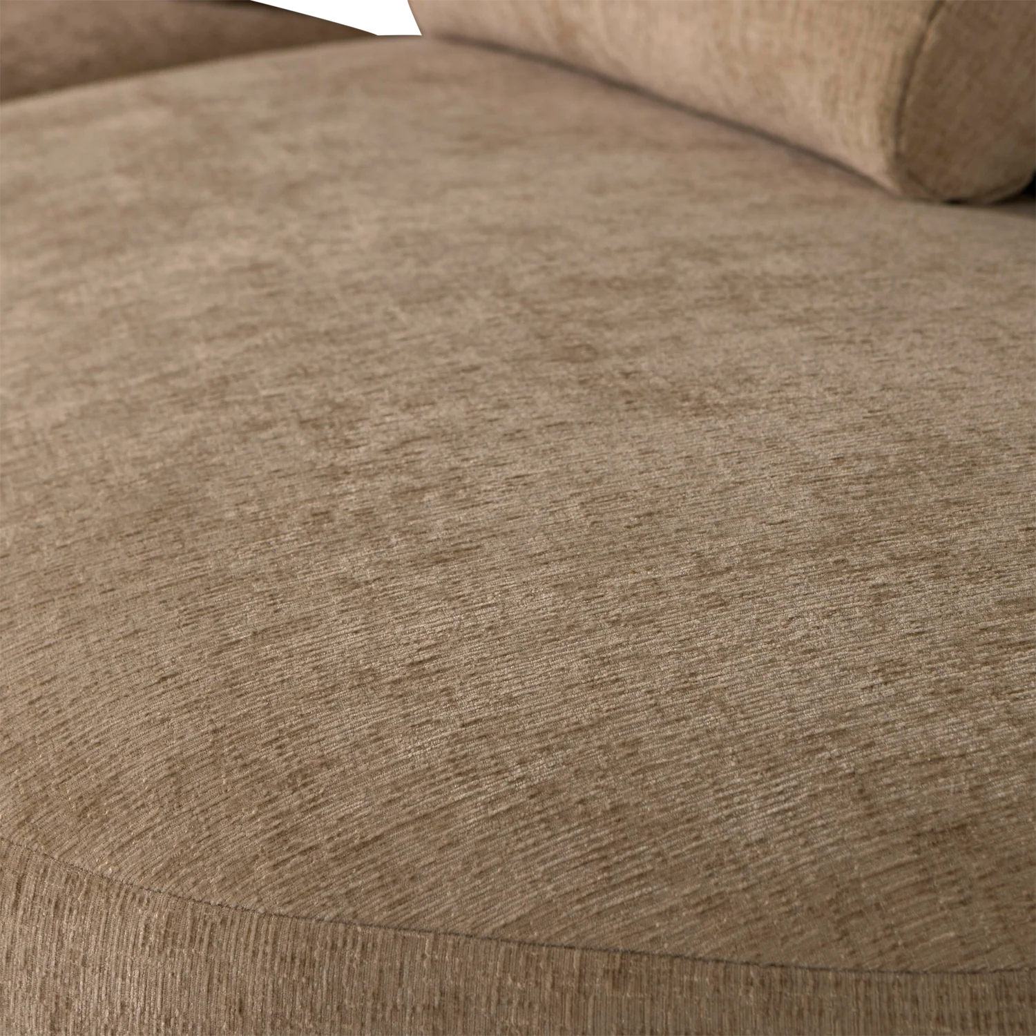 Sofa półokrągła 4-osobowa BATAVIER jasnobrązowy - Image 9