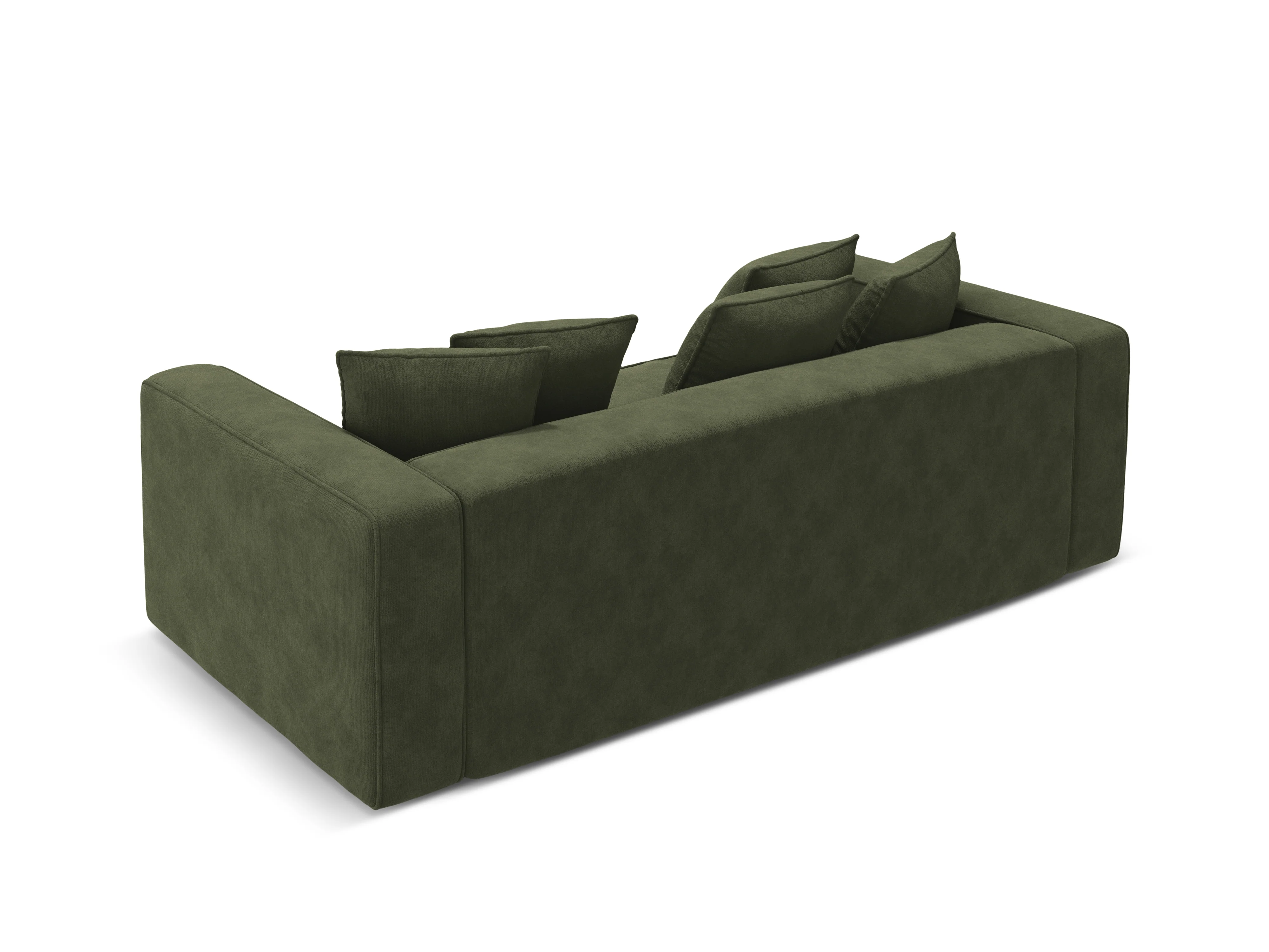 Sofa aksamitna z funkcją spania RIBES zielony - Image 6