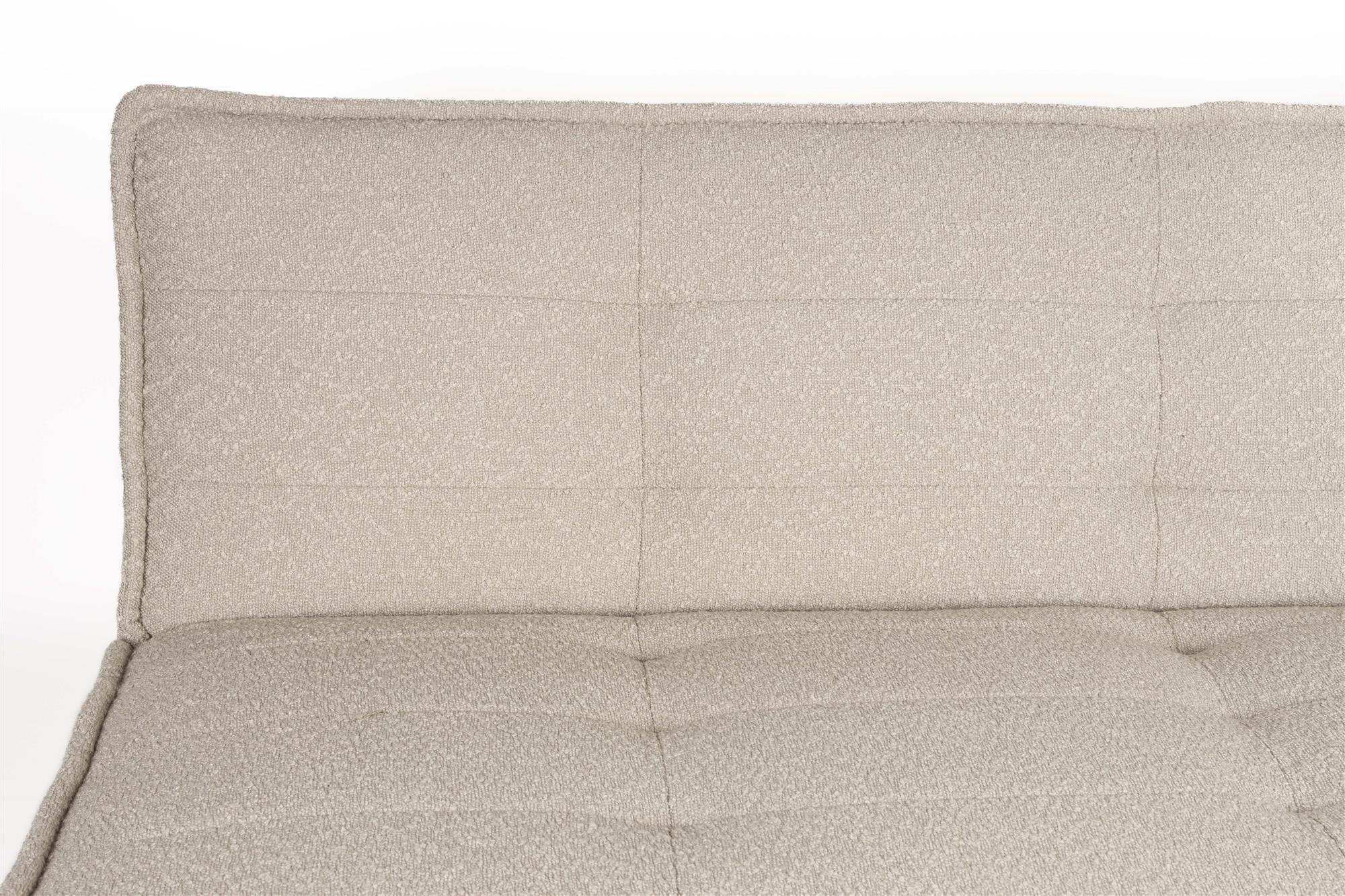Sofa rozkładana CIELKE beżowy z czarną podstawą - Image 7