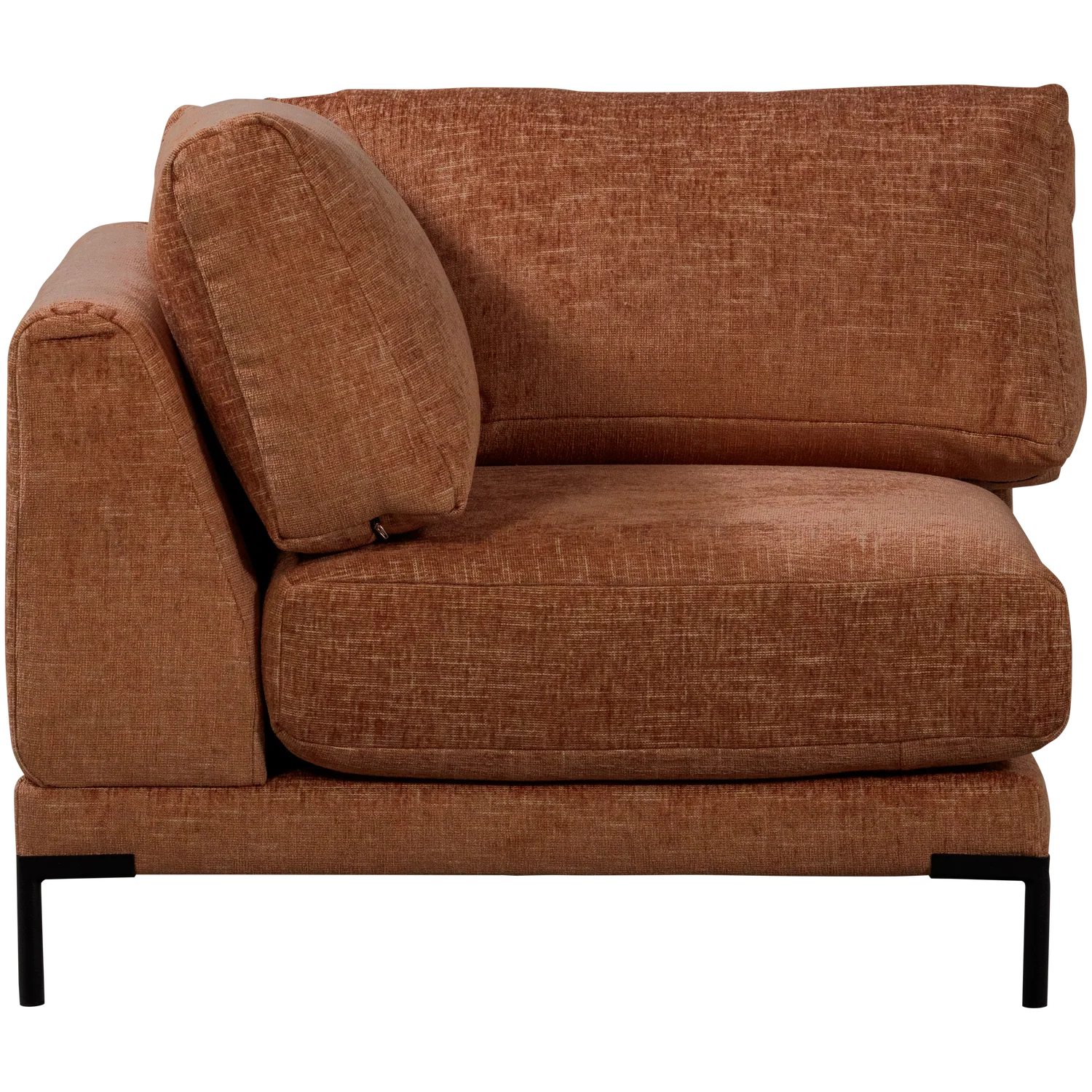 Sofa COUPLE - moduł narożny rdzawy melanż - Image 5