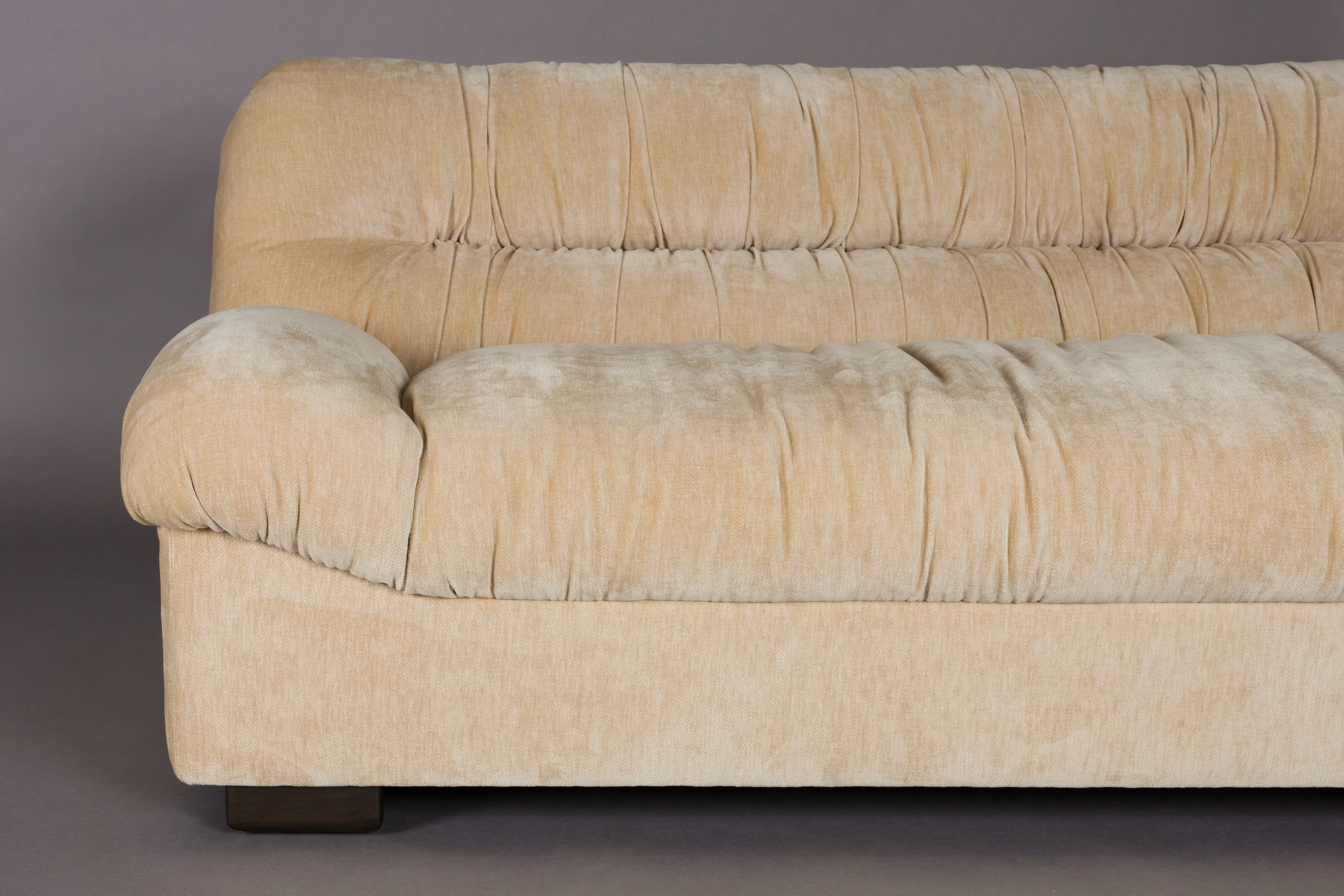 Sofa DOUGLAS beżowy welur - Image 2