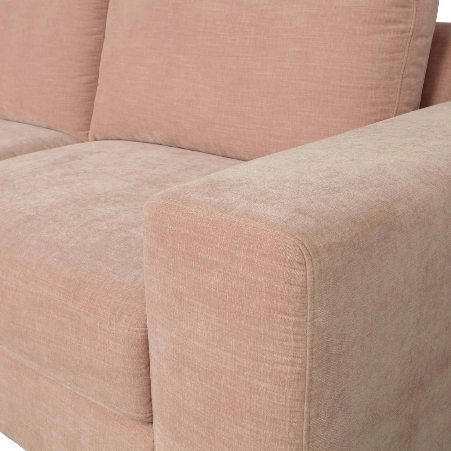Sofa FAMILY - moduł końcowy prawostronny różowy - Image 8