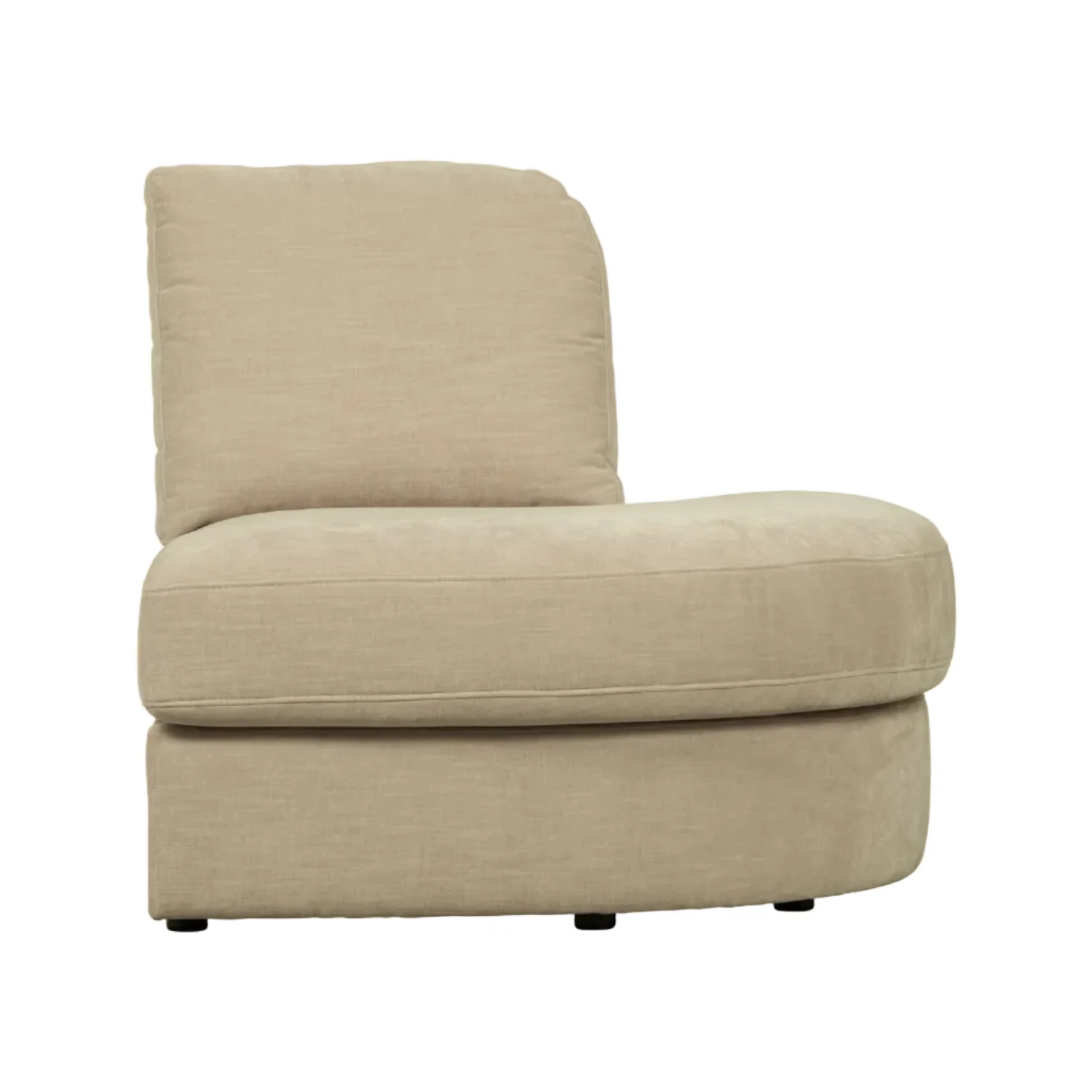 Sofa FAMILY - moduł otwarty prawostronny piaskowy