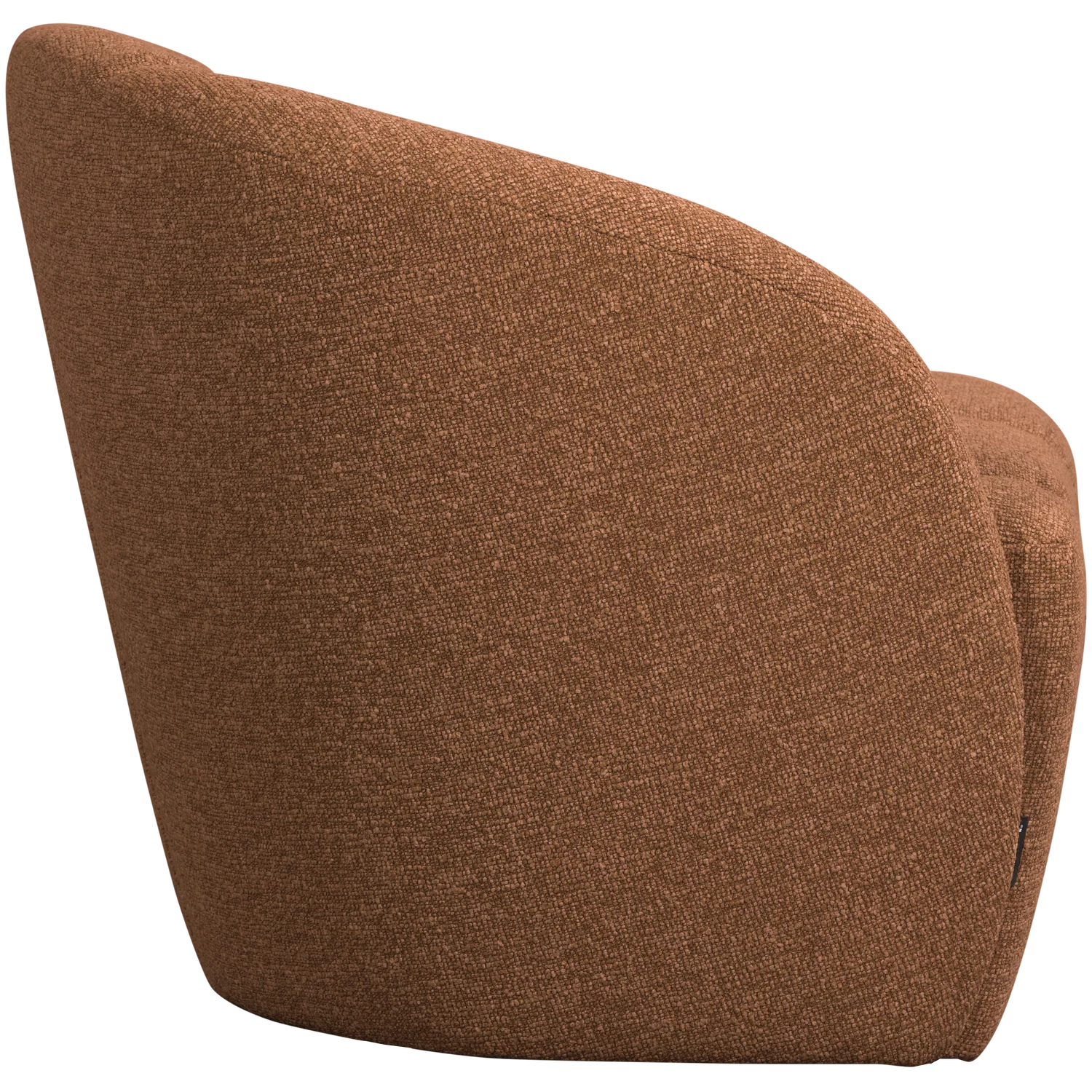 Sofa lewostronna 2-osobowa MOJO rdzawy brązowy melanż boucle - Image 7