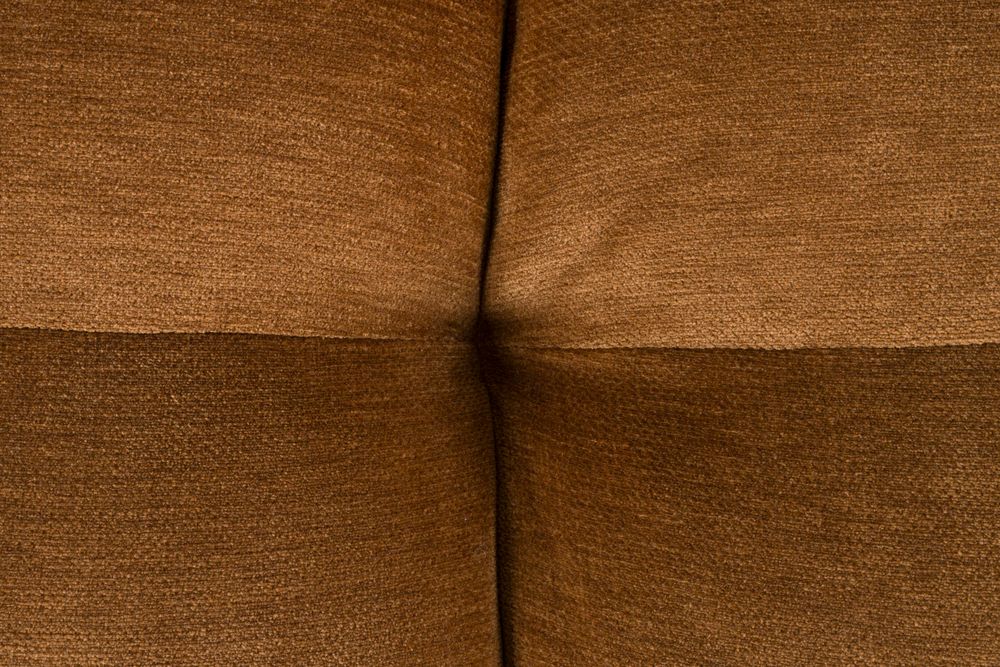 Sofa modułowa HACKMAN - element środkowy koniakowy welur - Image 3
