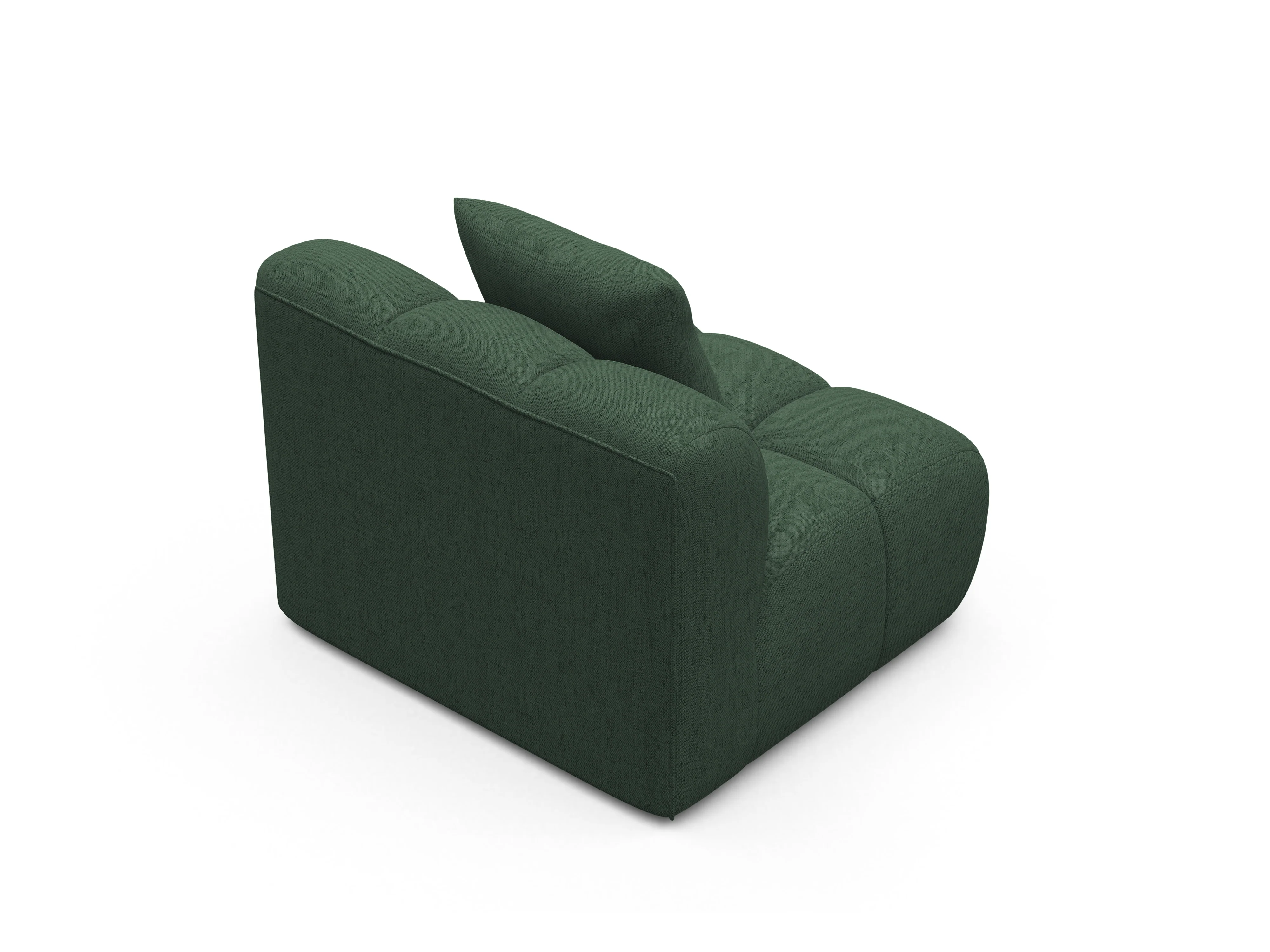 Fotel / moduł ASTRO morski zielony szenil - Image 3
