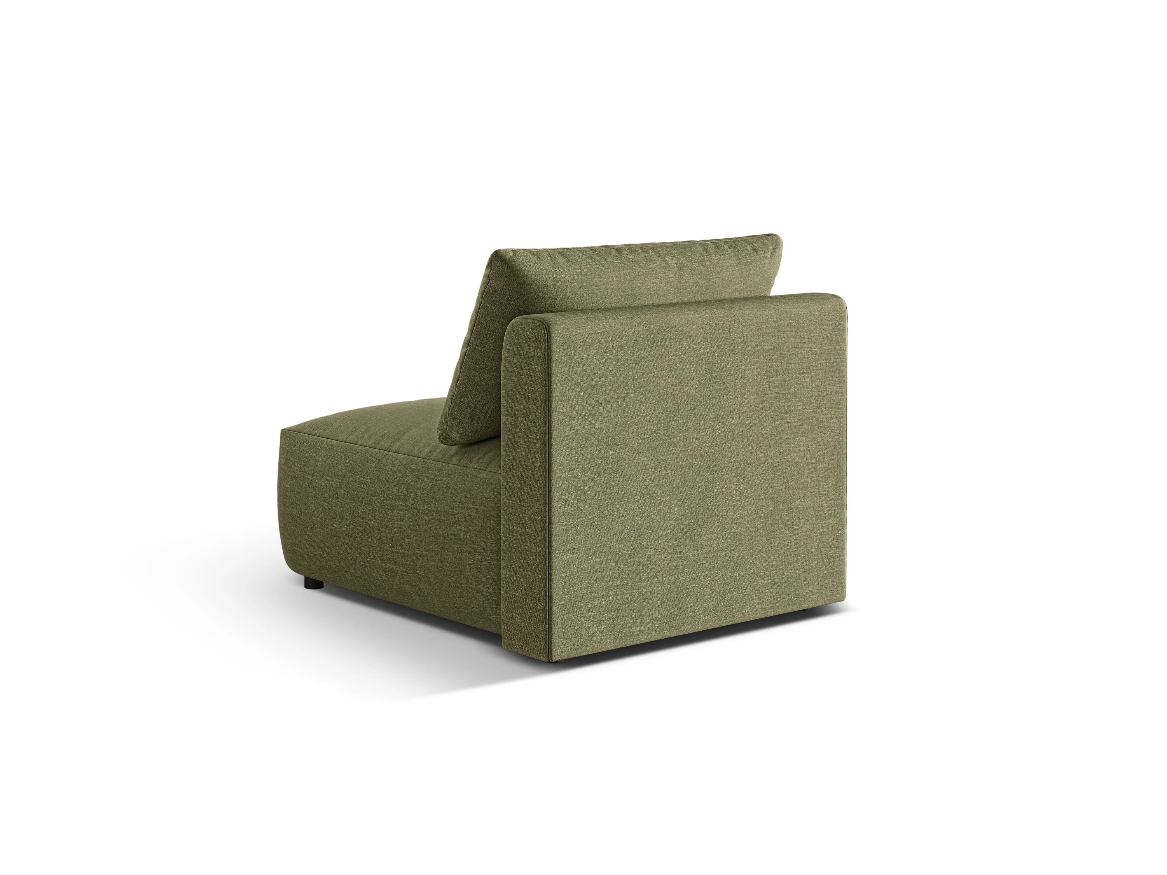 Sofa modułowa CHRIS - element środkowy zielony szenil - Image 4