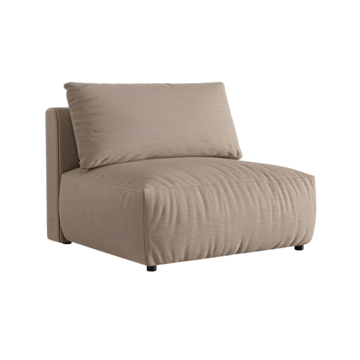 Sofa modułowa CHRIS - szeroki element środkowy piaskowy szenil