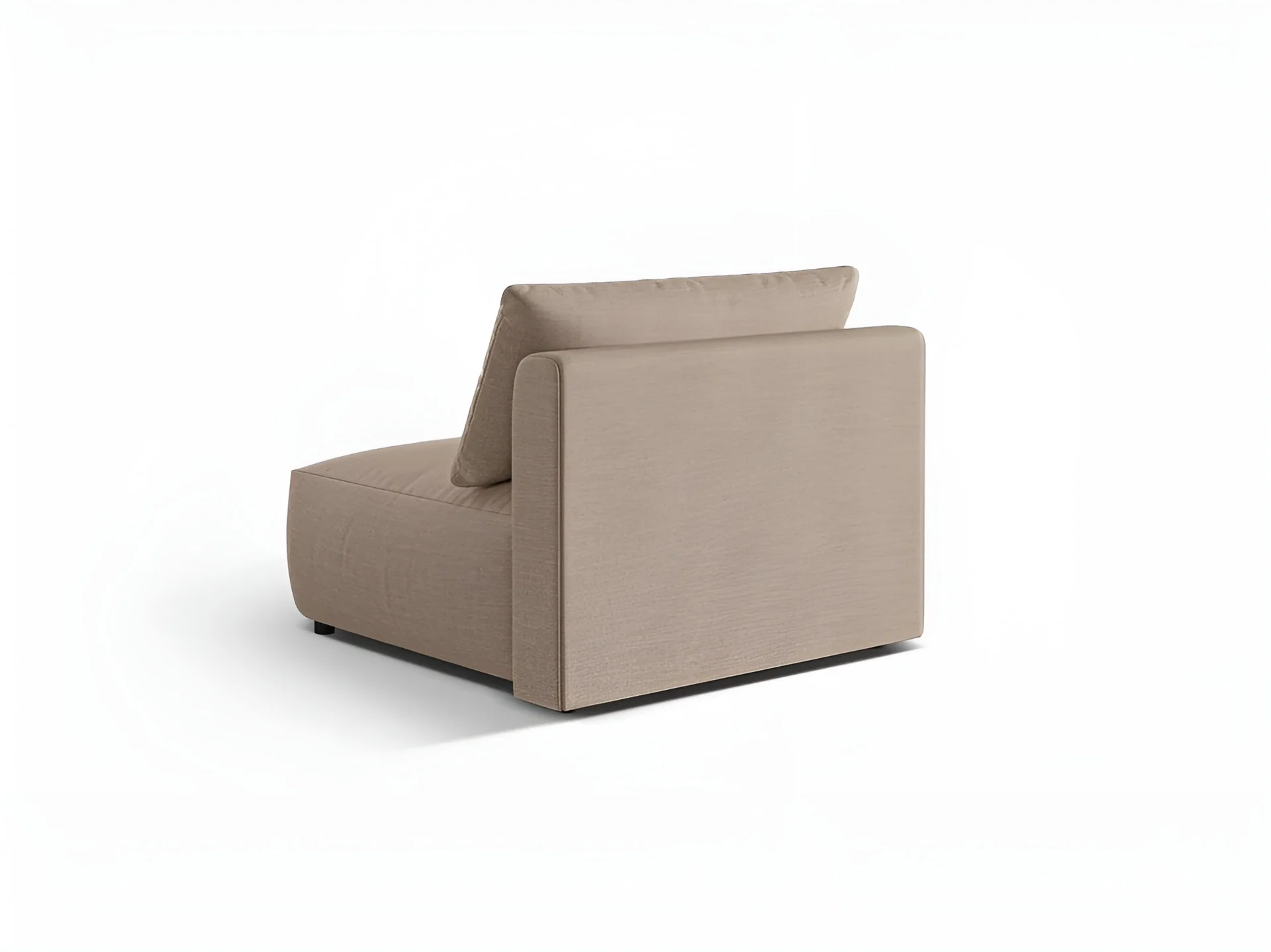 Sofa modułowa CHRIS - szeroki element środkowy piaskowy szenil - Image 4