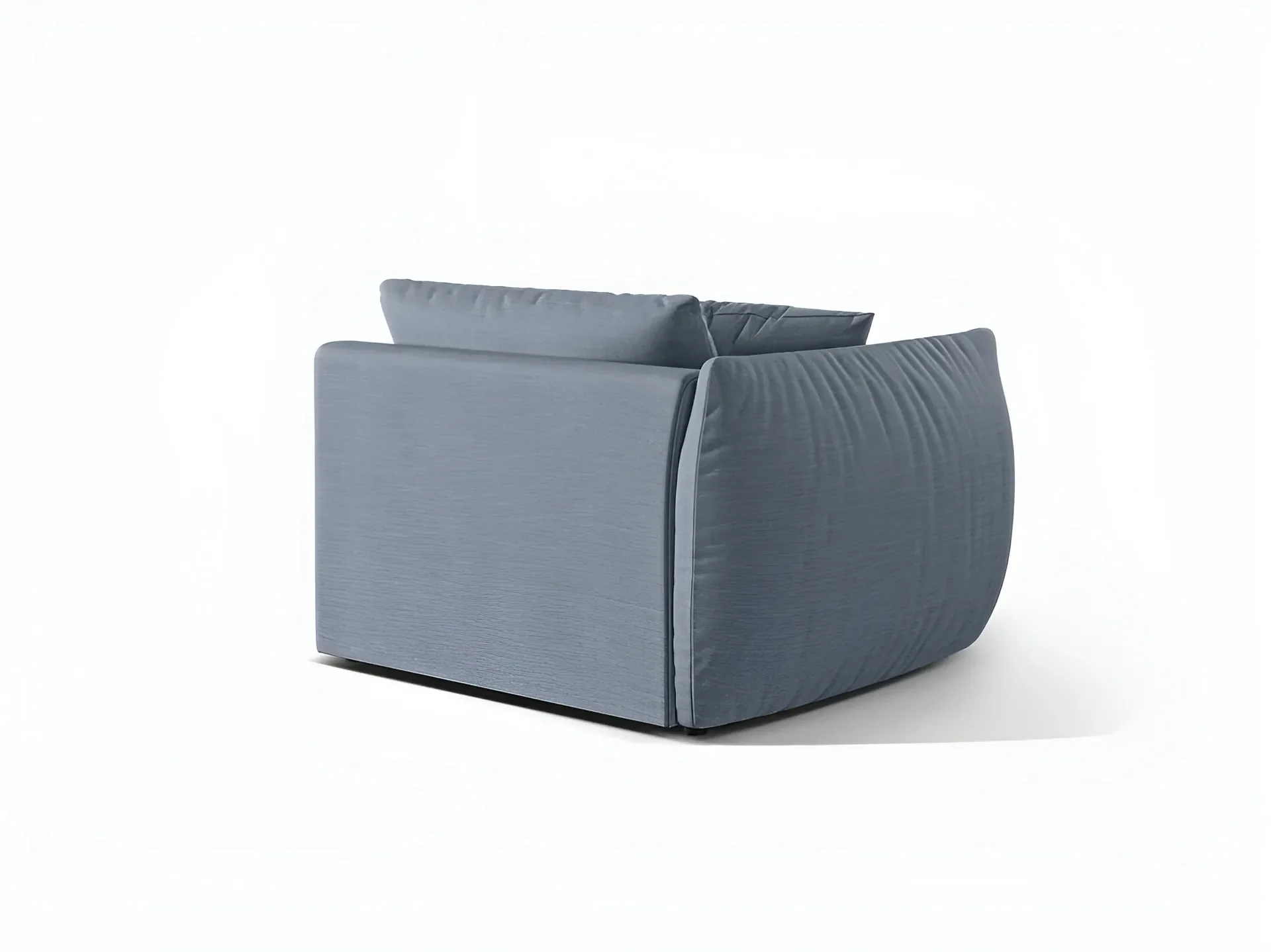 Sofa modułowa CHRIS - element szeroki lewostronny jasnoniebieski szenil - Image 4
