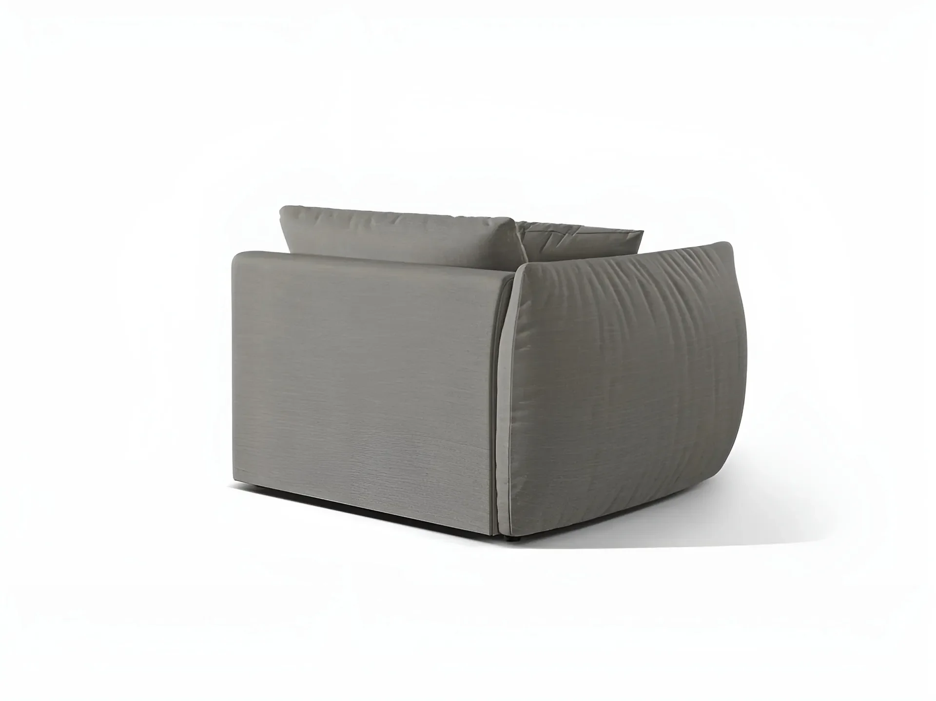 Sofa modułowa CHRIS - element szeroki lewostronny szary szenil - Image 5