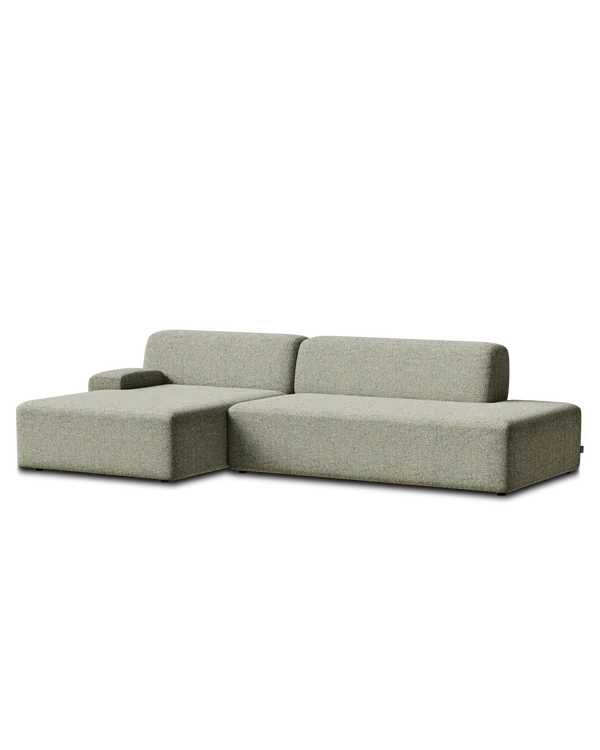 Sofa modułowa UMI - szezlong lewostronny jasny zielony - Image 6